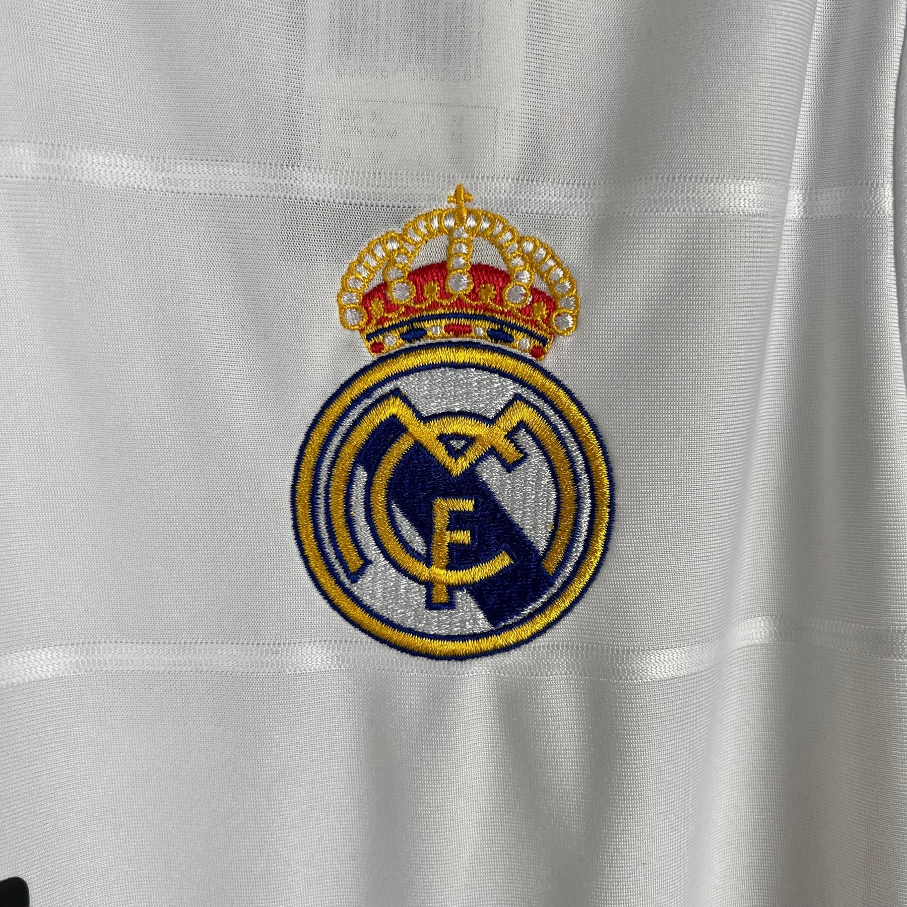 CAMISA REAL MADRID MANGA LONGA RETRÔ HOME 13/14