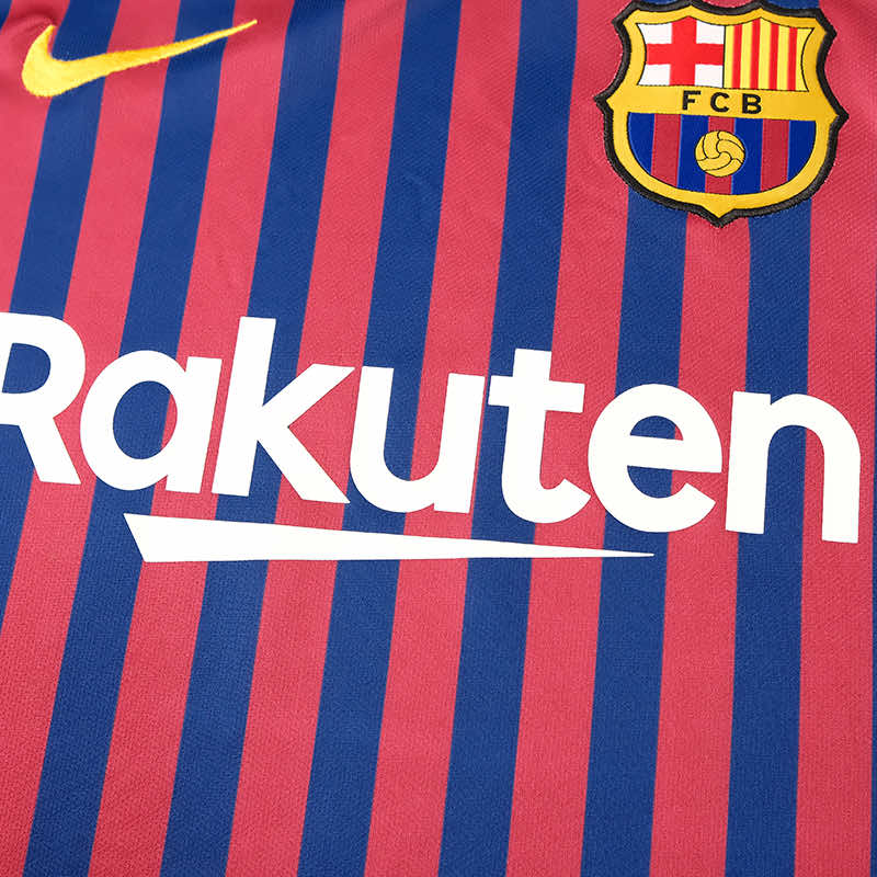CAMISA RETRÔ MANGA LONGA BARCELONA HOME 17/18