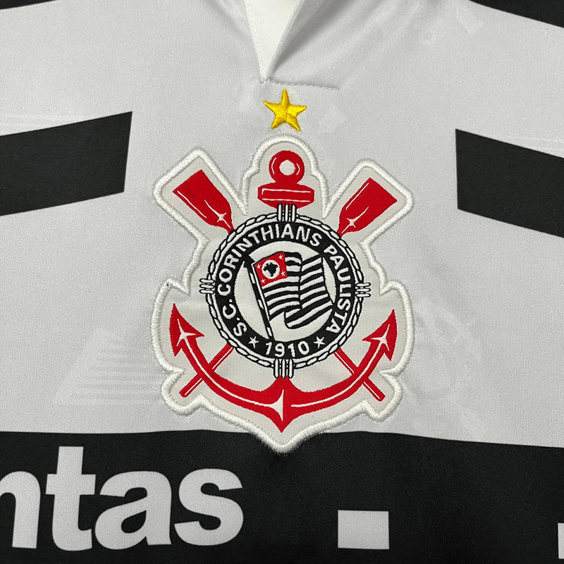Camisa Retrô Timao Terceira 1996 TEDLAPIDUS BRANCA