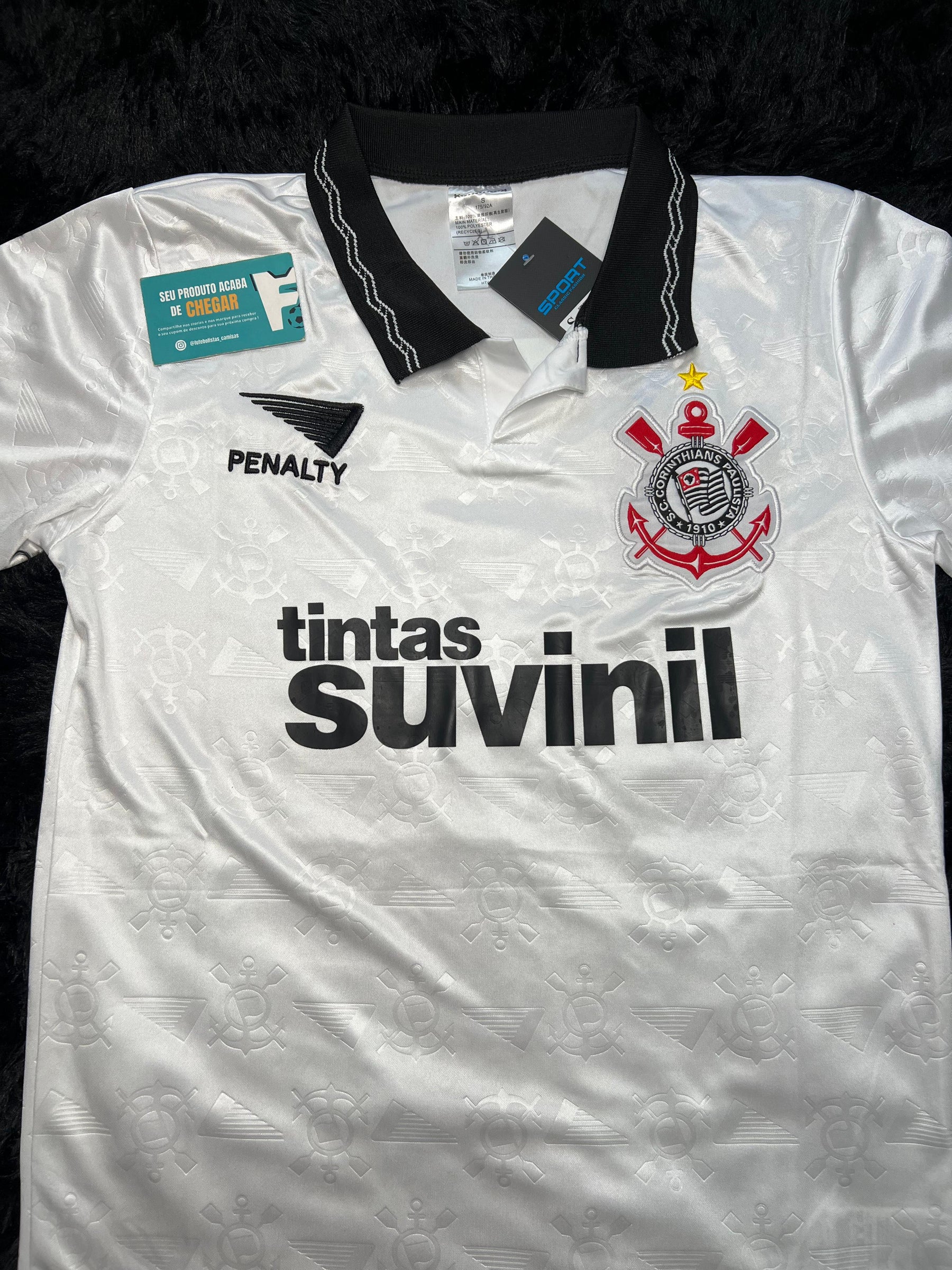 Camisa Retrô TIMAO TITULAR 1995 PENALTY SUVINIL