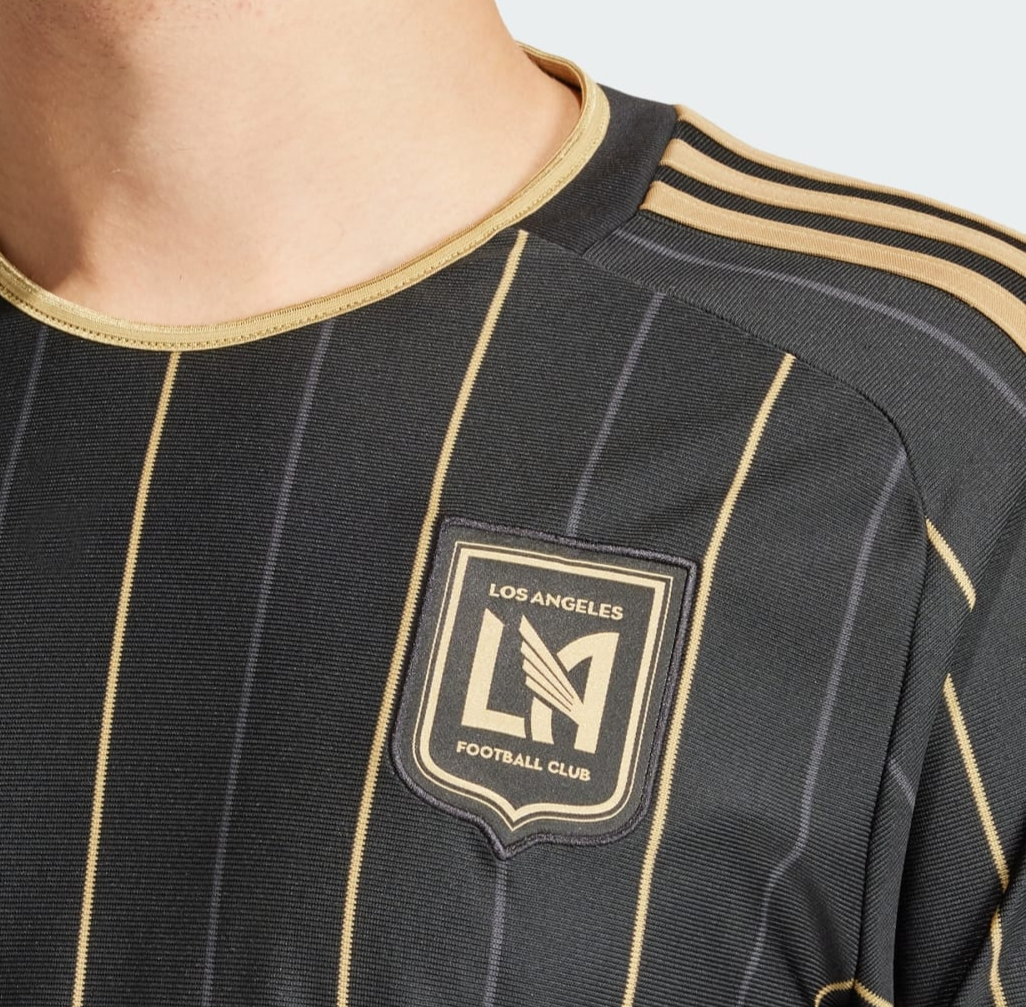 CAMISA TITULAR I LOS ANGELES GALAXY MUNDIAL DE CLUBES 2025 TORCEDOR MASCULINA PRETA
