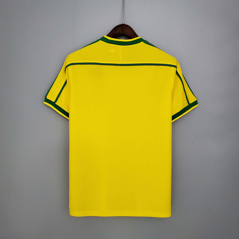 Camisa Retrô Seleção Brasil 1998/98 Home Copa América Lançamento