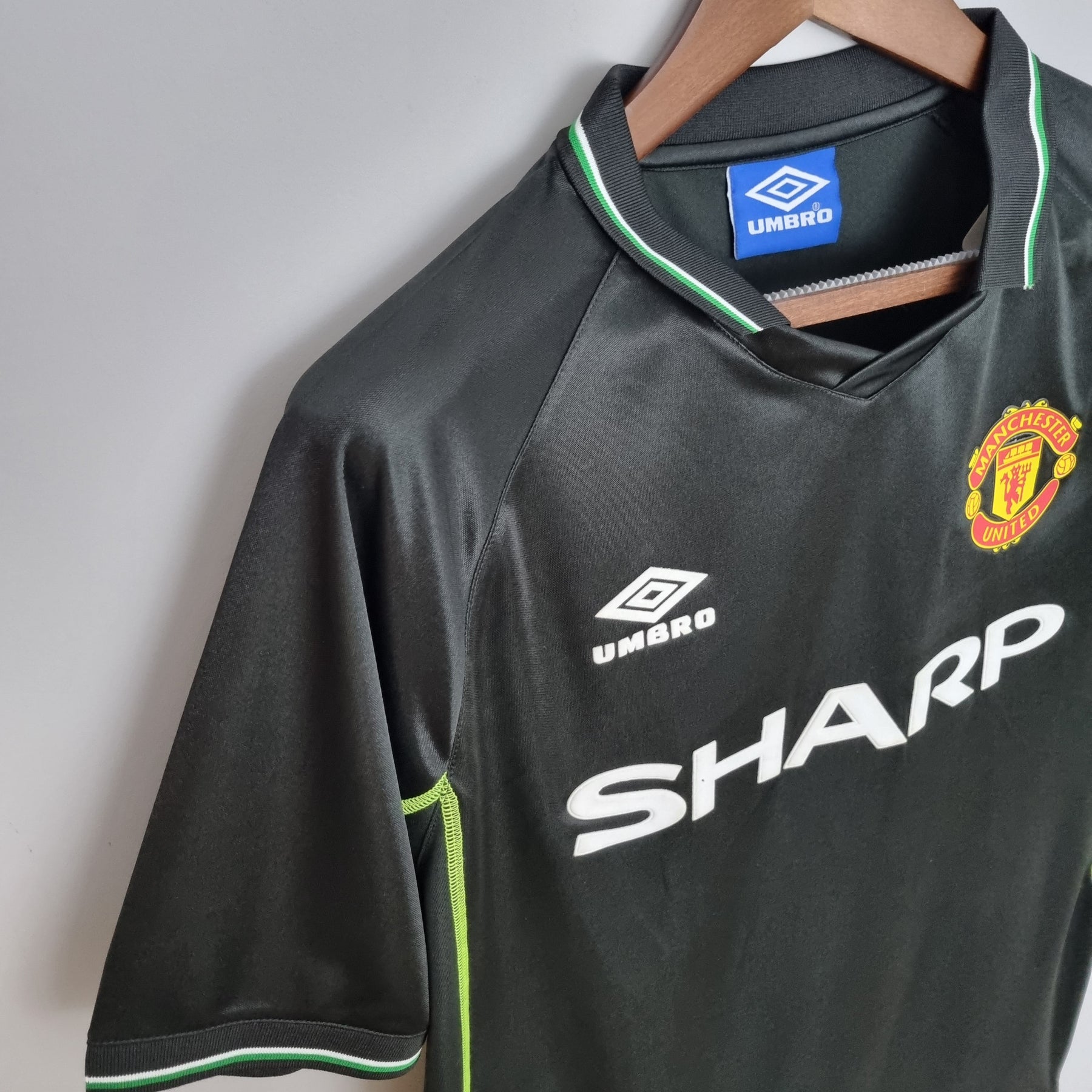 CAMISA RETRÔ MANCHESTER UNITED AWAY 1998