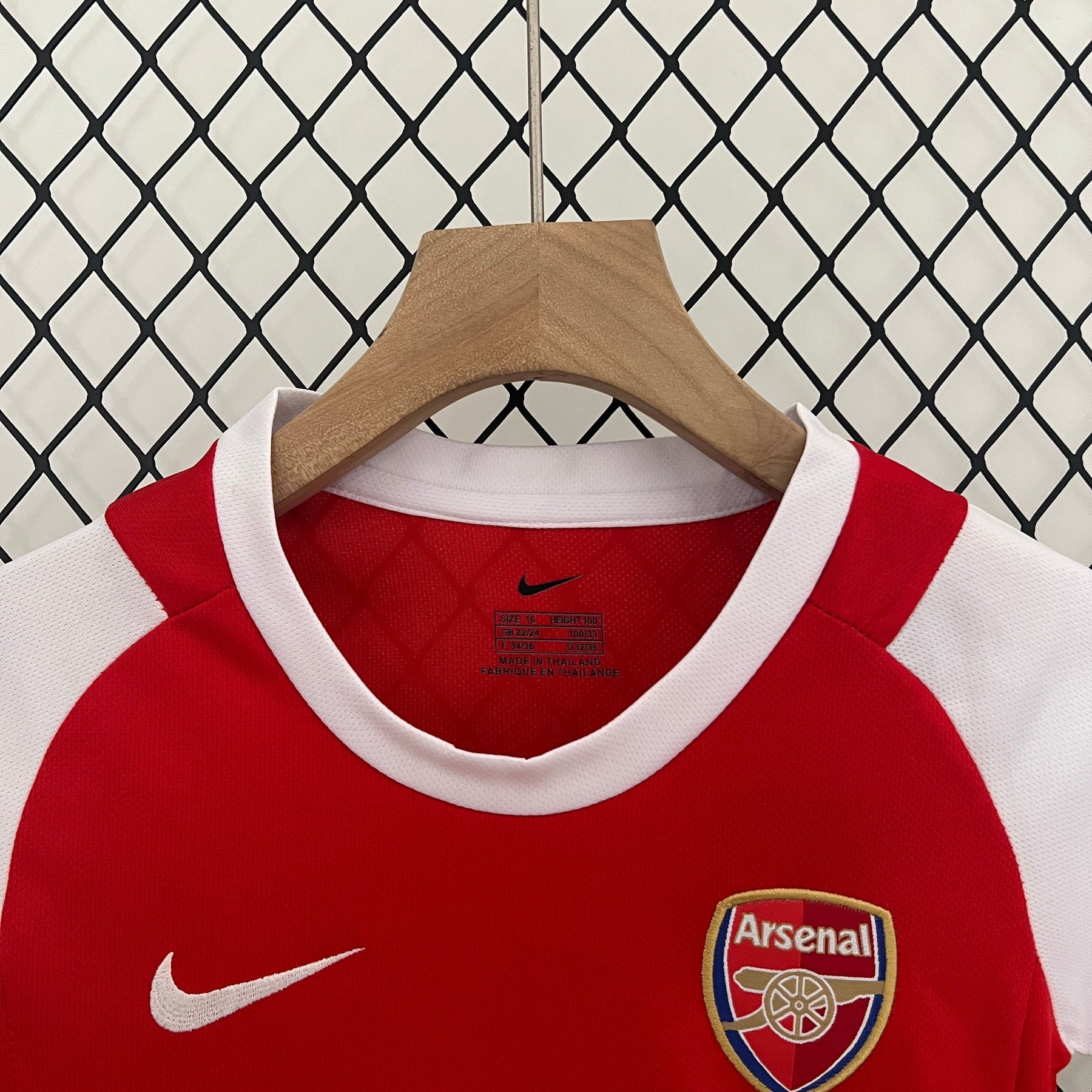 KIT INFANTIL RETRÔ ARSENAL HOME 02/03