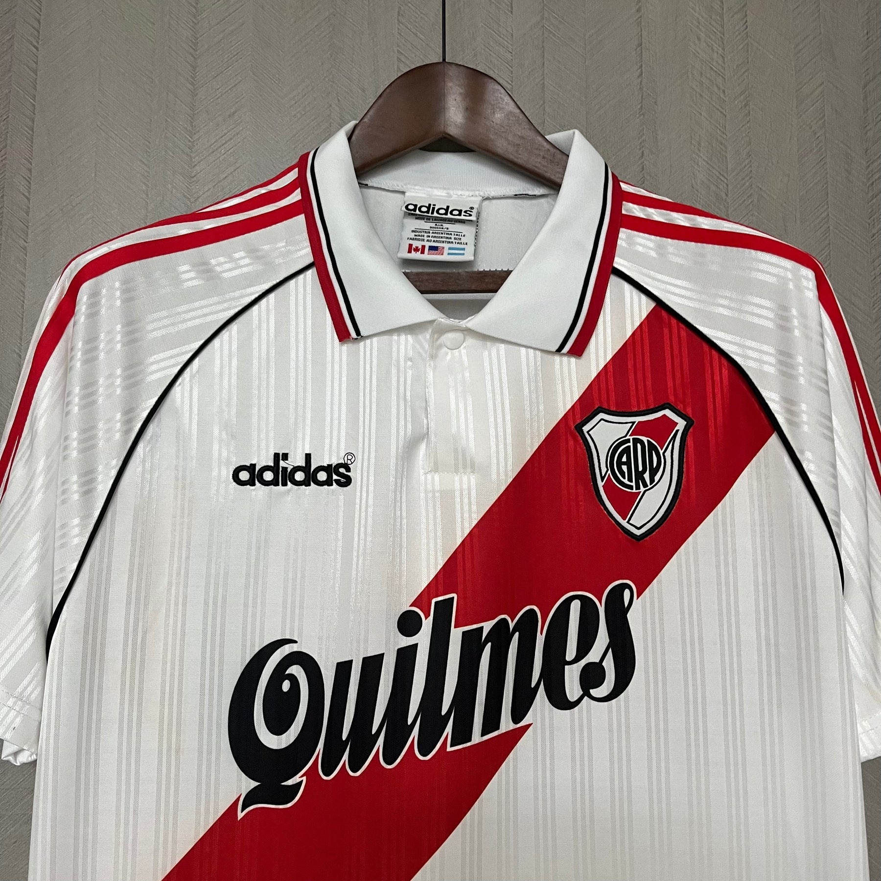 CAMISA RETRÔ RIVER PLATE HOME 1995/96