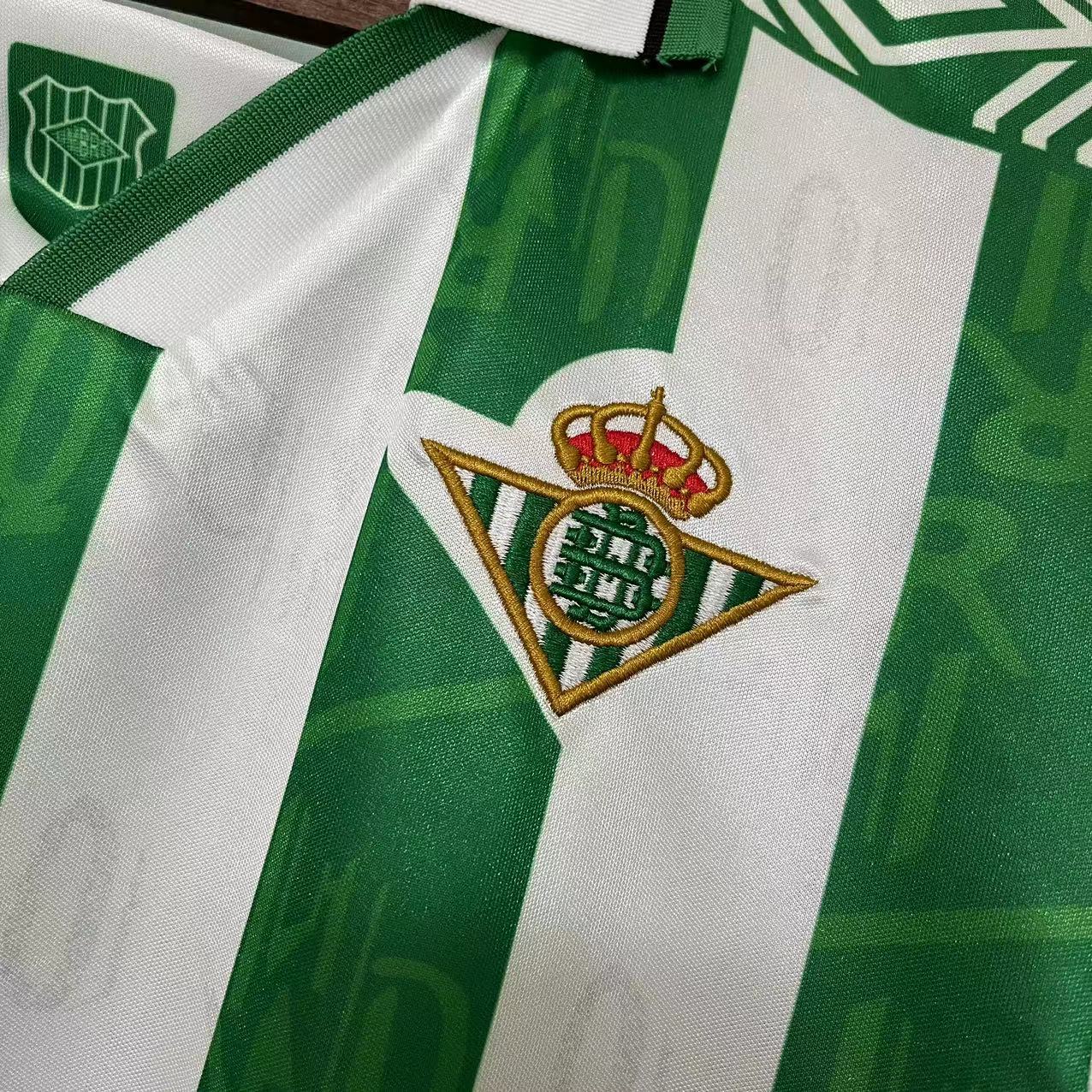 CAMISA RETRÔ REAL BÉTIS HOME 94/95