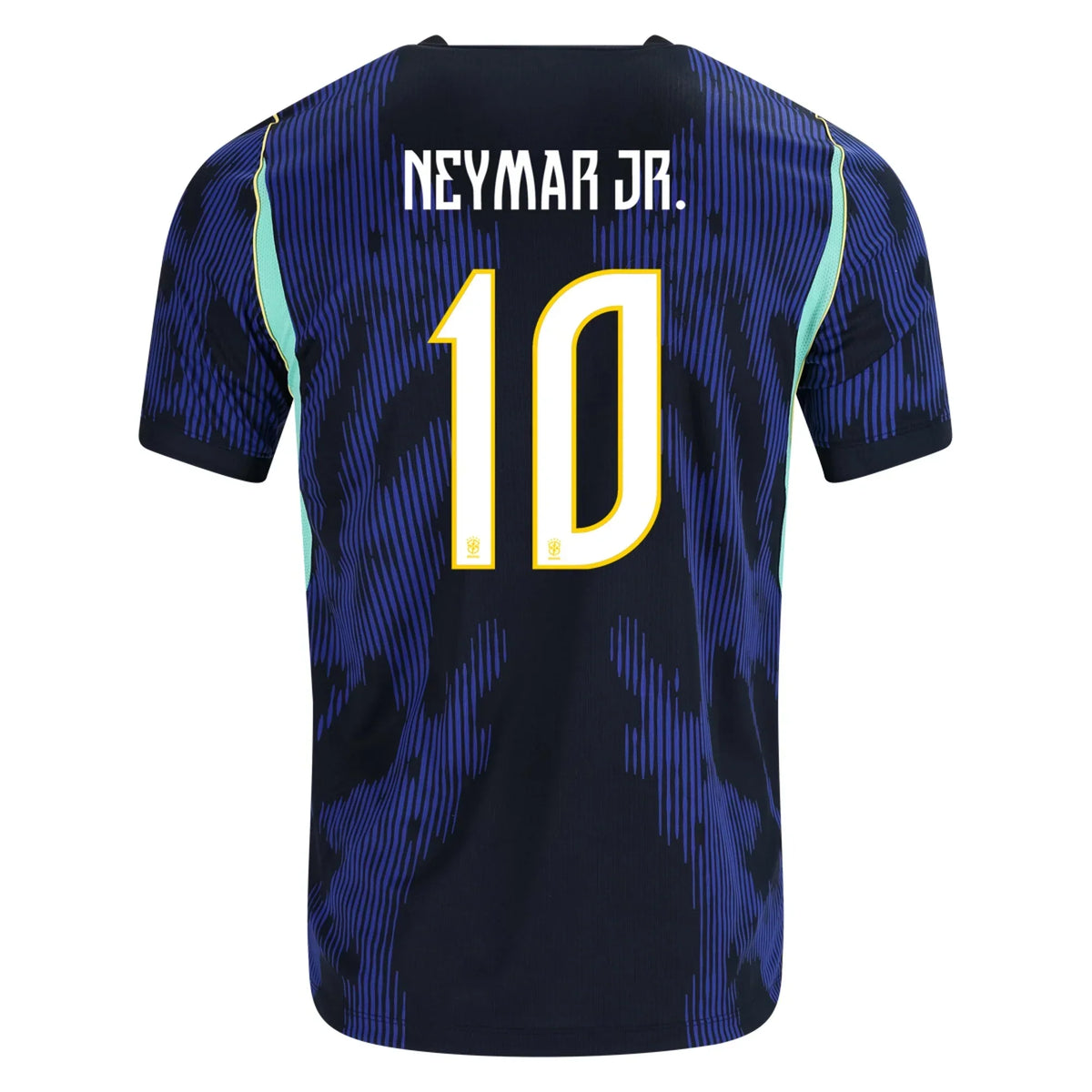 Camisa Brasil Away Azul - Neymar Jr. #10 Copa do Mundo 2026 - Versão Torcedor