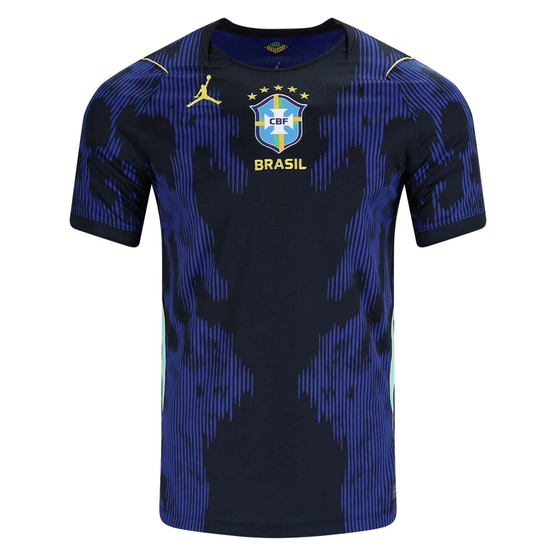 Camisa Brasil Away Azul - Neymar Jr. #10 Copa do Mundo 2026 - Versão Torcedor