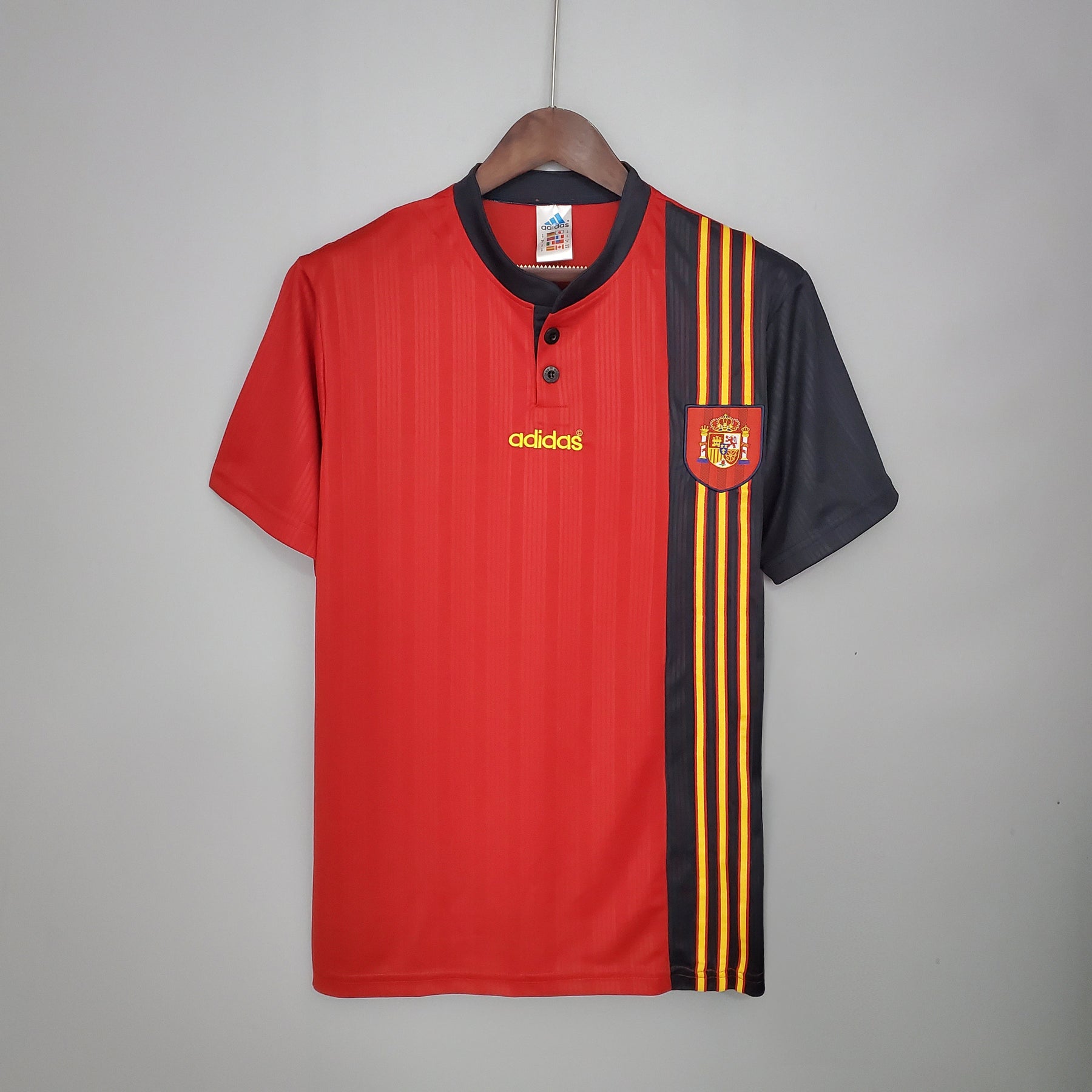 CAMISA RETRÔ ESPANHA HOME 1996