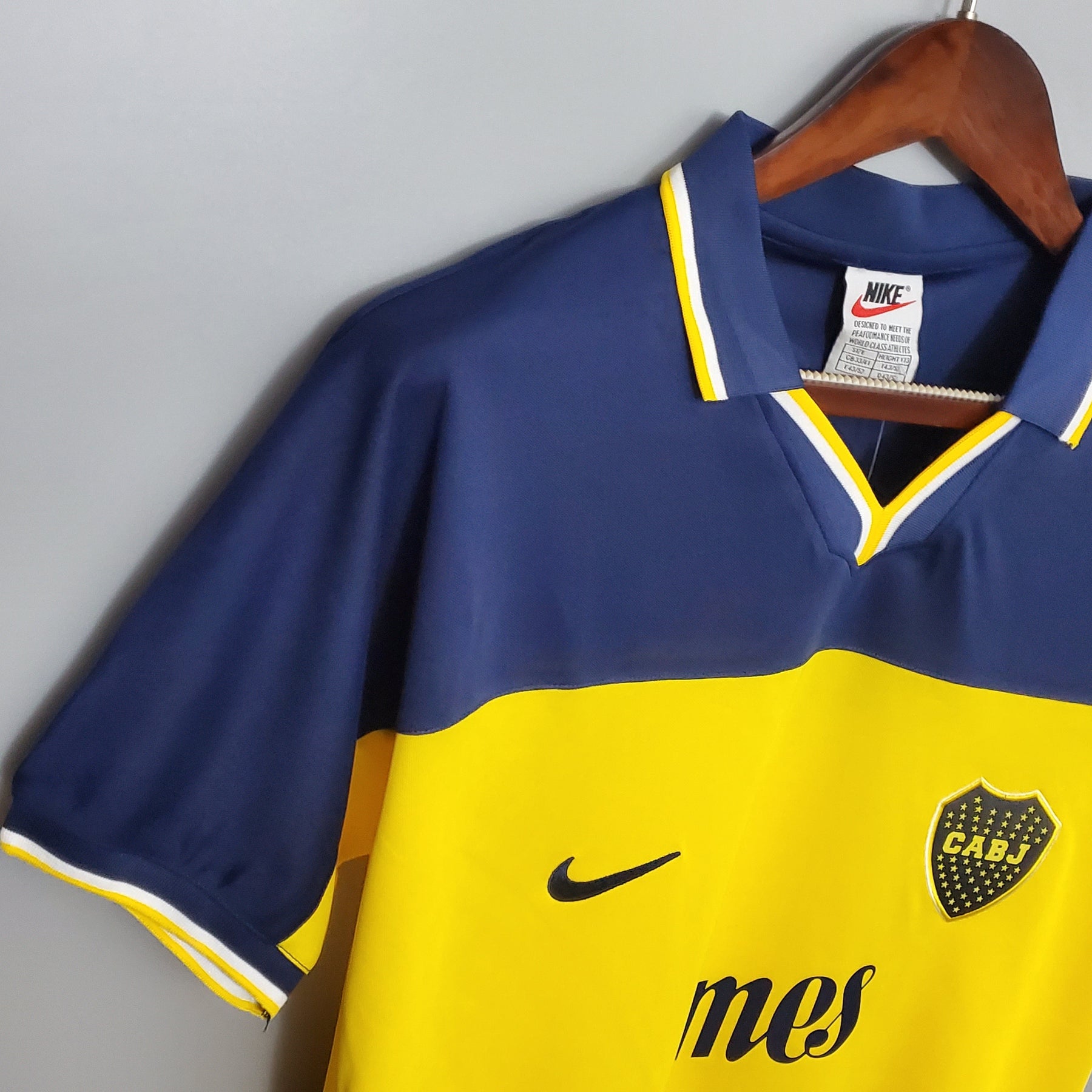 CAMISA BOCA JUNIORS RETRÔ HOME 98/99