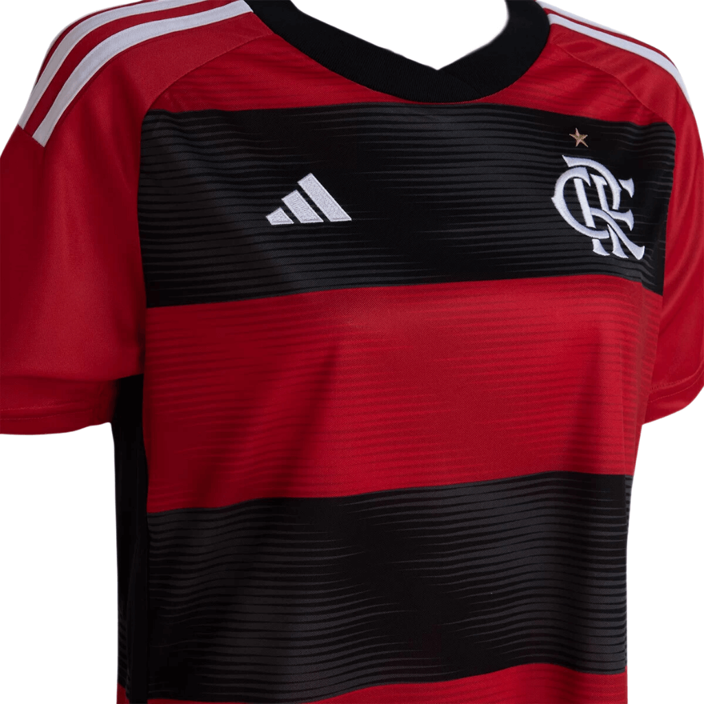 Camisa Feminina Flamengo I 2023/24 - Lançamento