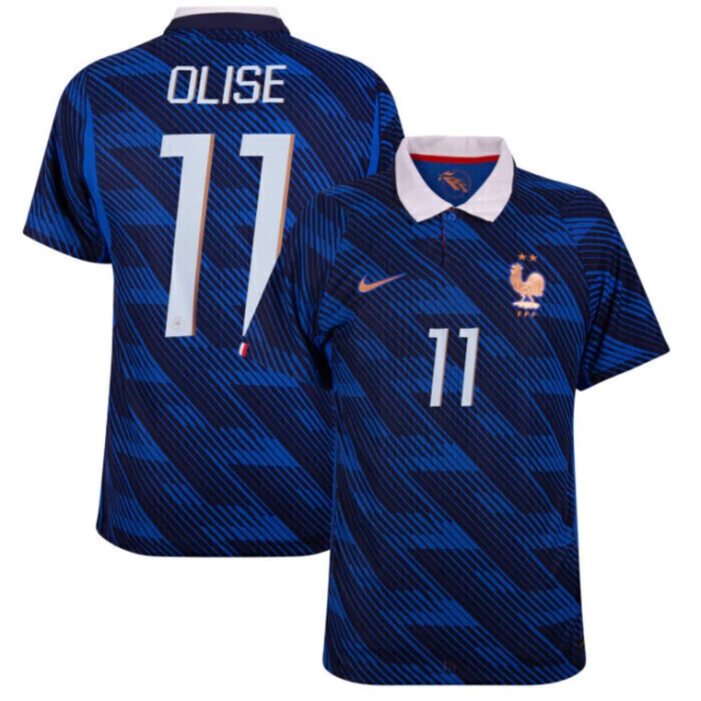 Camisa França Nike 2026 Home- M. Olise 11- Versão Torcedor