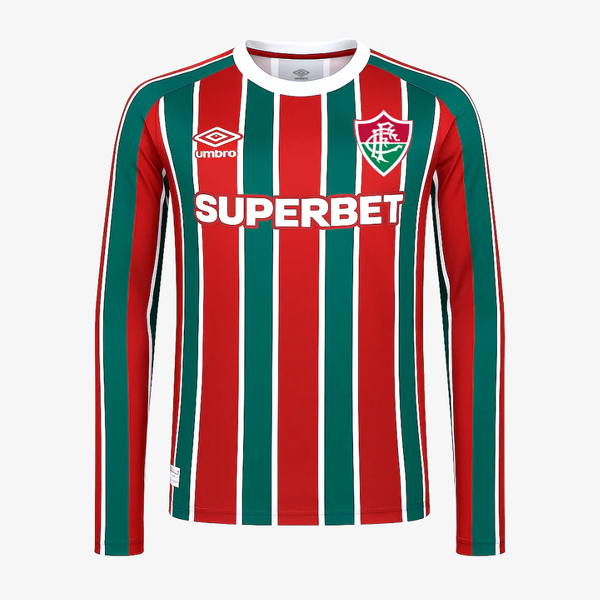 CAMISA FLUMINENSE TITULAR 2025/26 MASCULINA MANGA LONGA