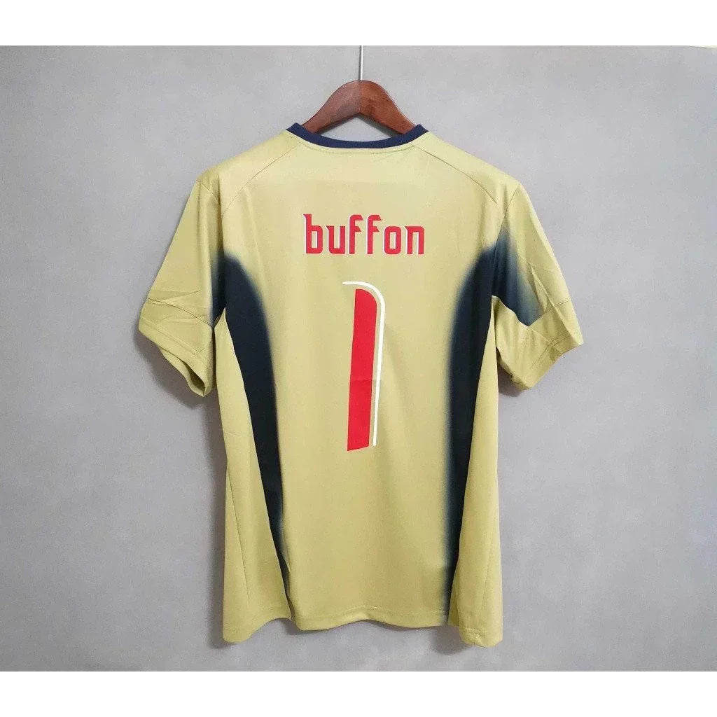 CAMISA RETRÔ ITÁLIA GOLD 2006