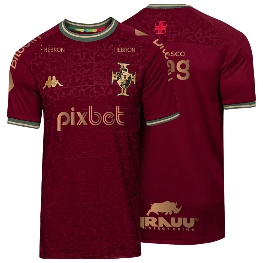 Camisa Masculina Vasco da Gama III 2022/23 - Patrocinadores