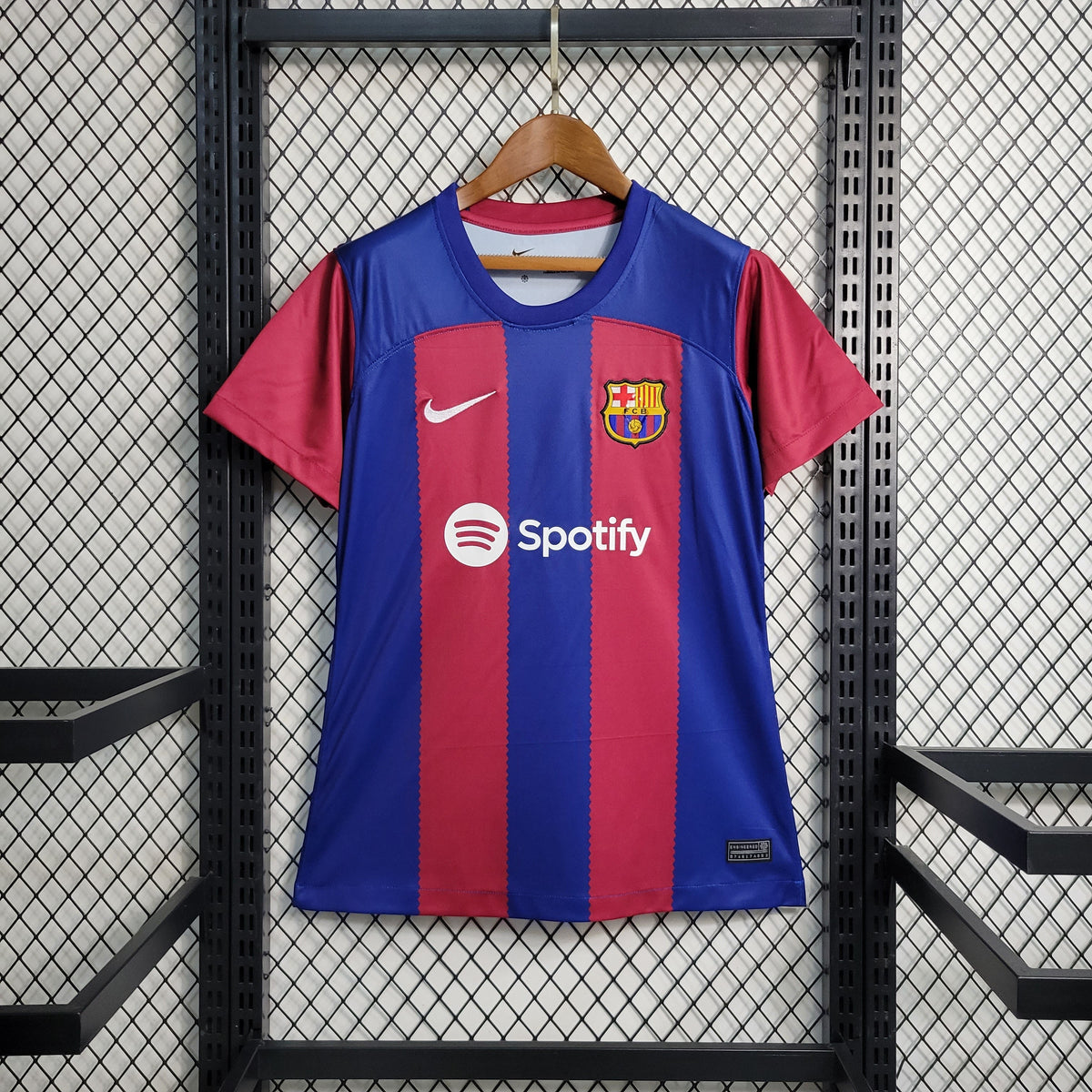 Camisa Barcelona Home 23/24 - Nike Feminina - JM sports
