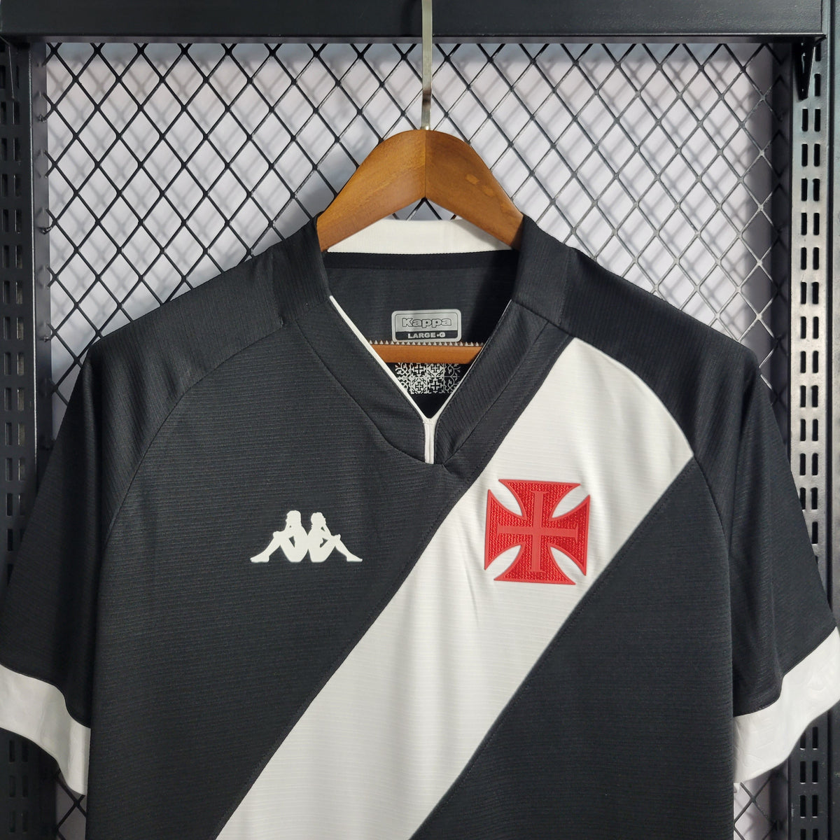 Camisa Vasco Home 22/23 - Kappa Torcedor Masculina - JM sports
