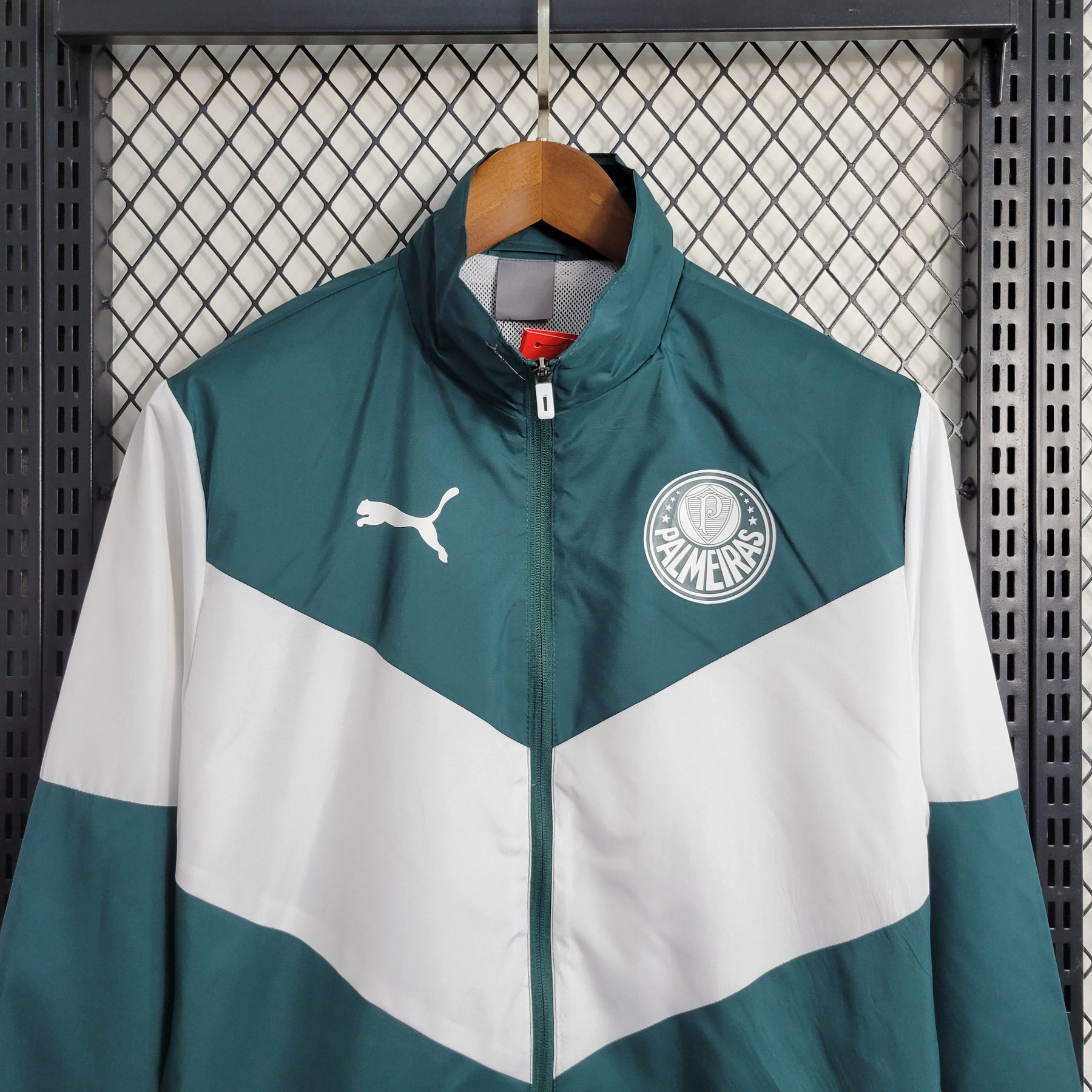 Jaqueta Corta Vento Palmeiras 23/24 - Verde - JM sports