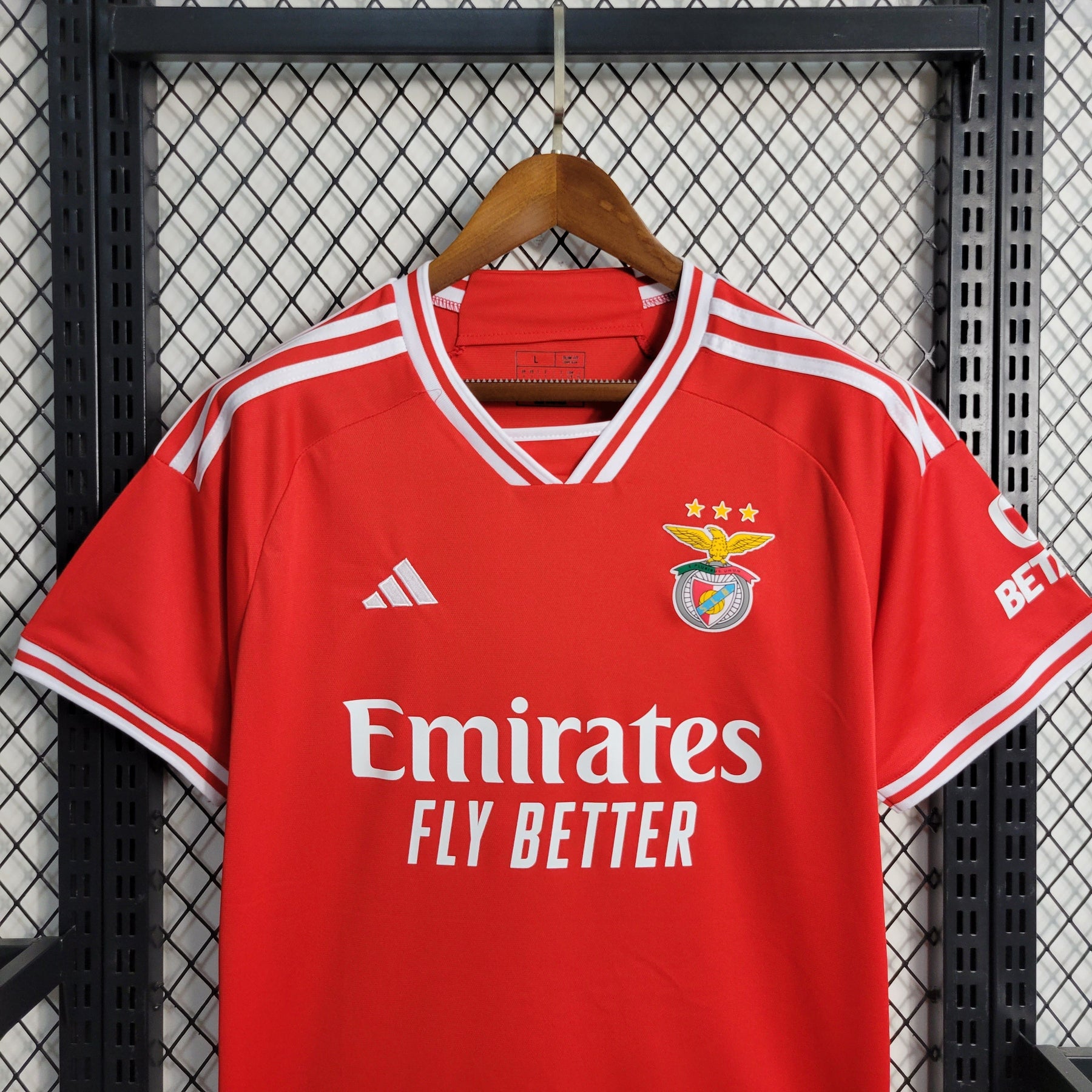 Camisa Benfica Home 23/24 - Adidas Torcedor Masculina - Lançamento - JM sports