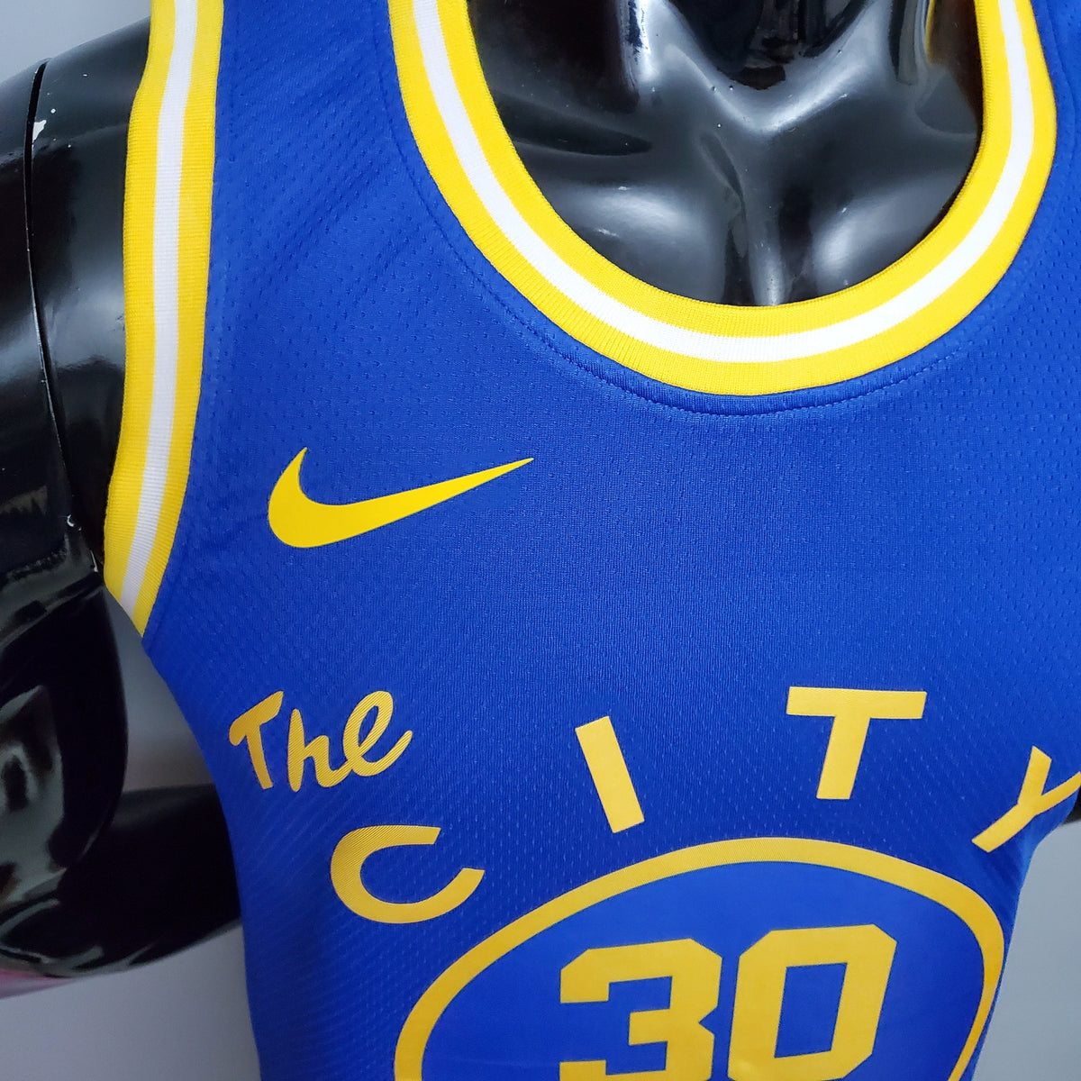 Camisa NBA Golden State Warriors #30 Curry - Train Blue - JM sports