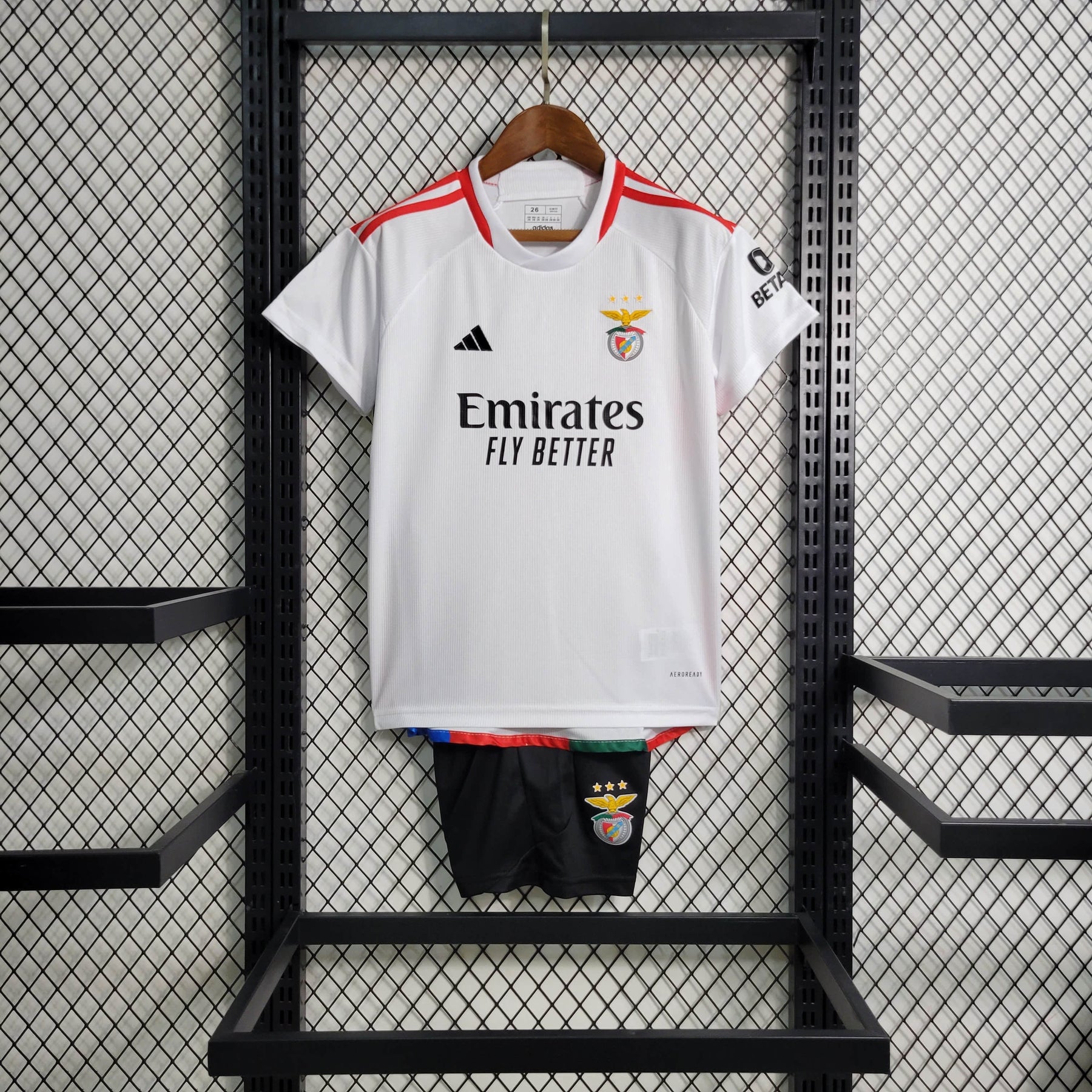 Kit Infantil Benfica Away II 23/24 - JM sports