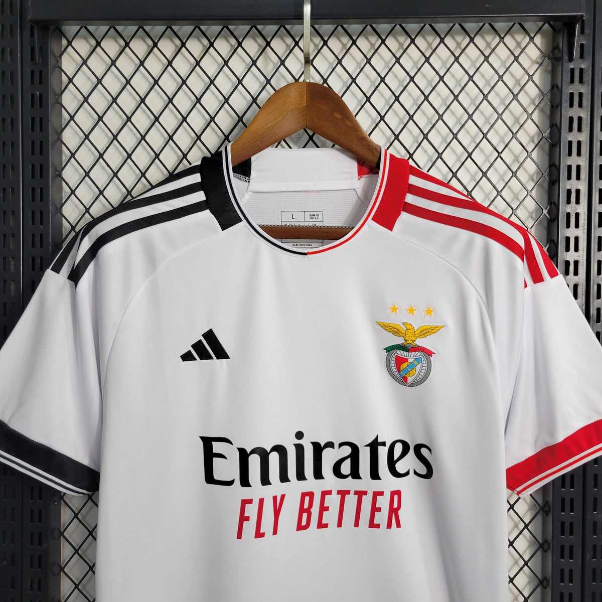 Benfica Away 23/24 - Adidas Torcedor Masculina - Lançamento - JM sports
