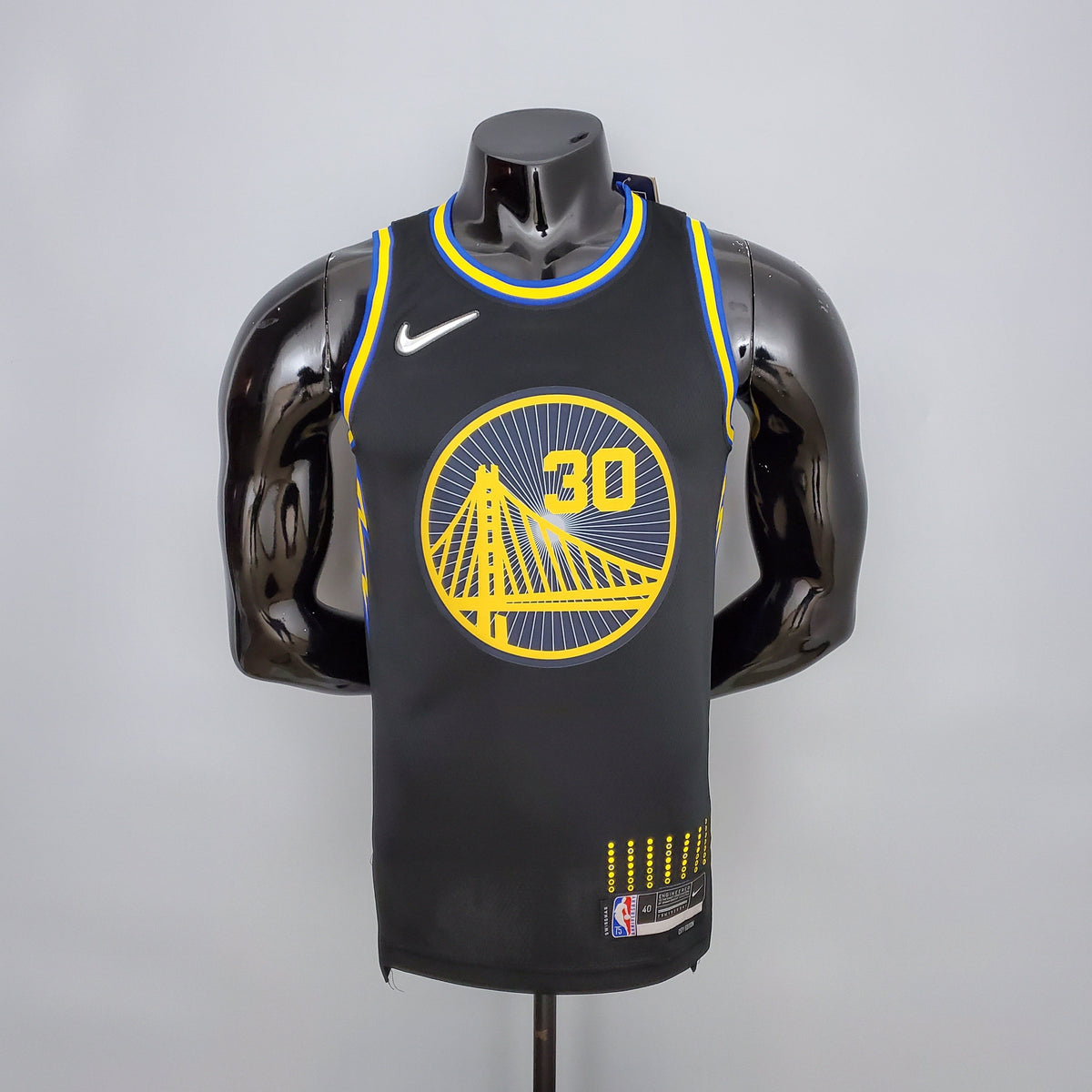 Camisa NBA Golden State Warriors #30 Curry - #2974 Black - JM sports
