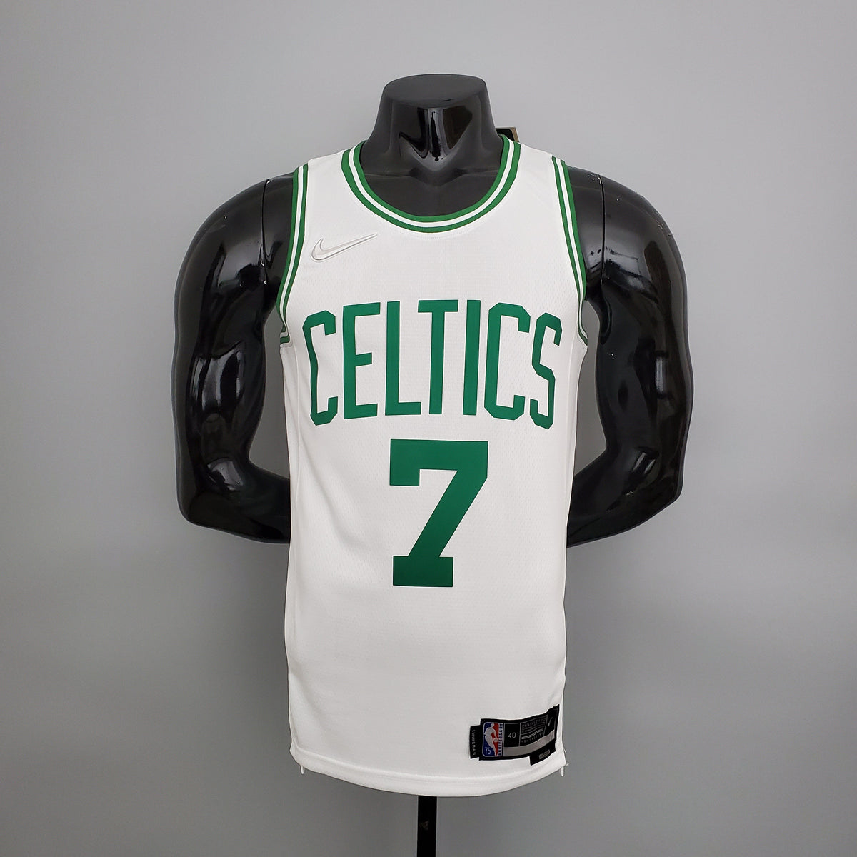 Camisa NBA Boston Celtics #7 Brown - 75° Aniversário White - JM sports