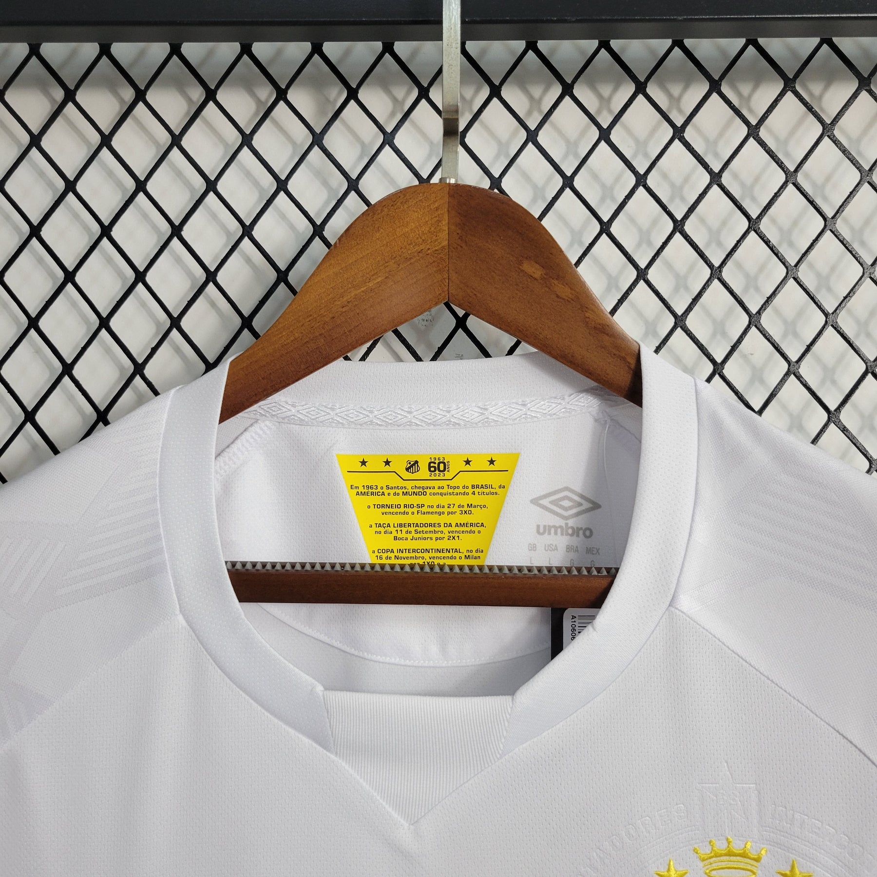 Camisa Santos Home 23/24 - Umbro Torcedor Masculina - Lançamento - JM sports