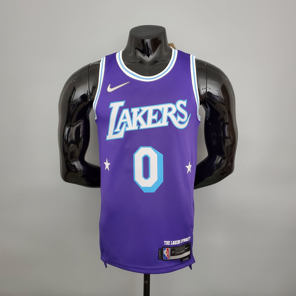Camisa NBA Lakers #0 Westbrook City Edition Purple - 23/24 - JM sports