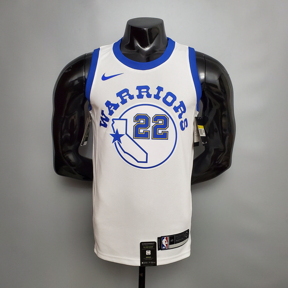 Camisa NBA Golden State Warriors #22 Wiggin - Retro White - JM sports