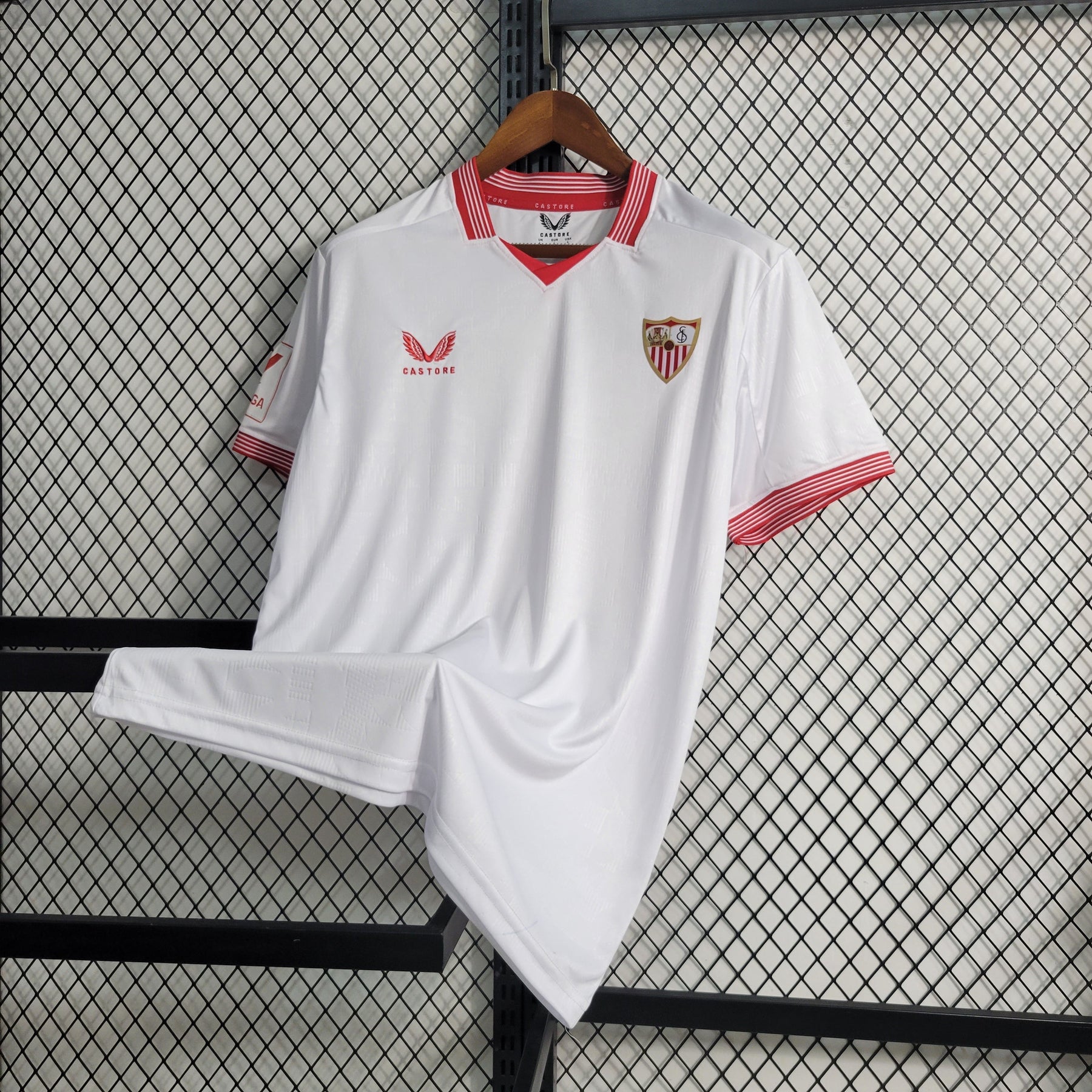 Camisa Sevilla Home 23/24 Castore Torcedor Masculina - JM sports