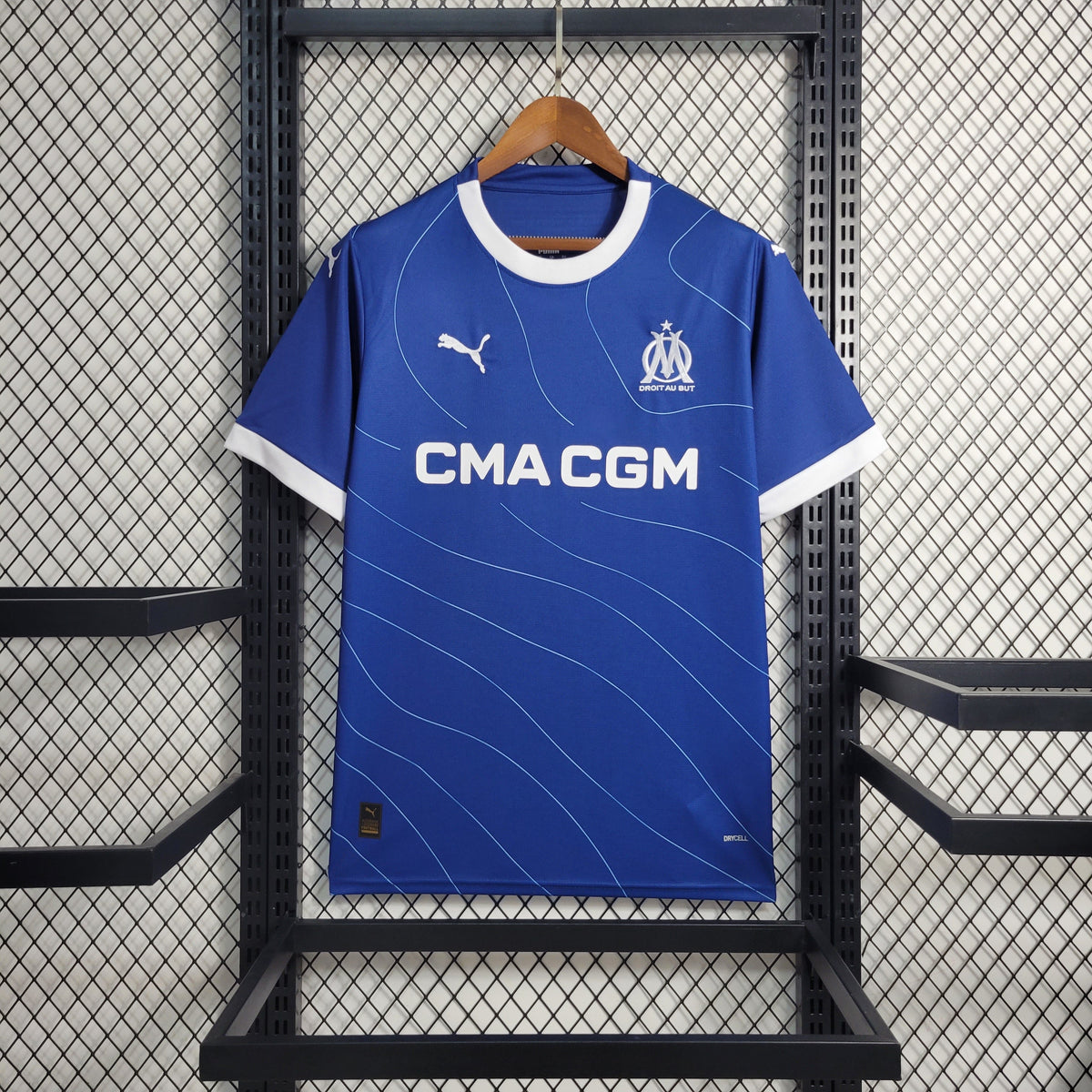 Camisa Olympique de Marseille Away 23/24 - Puma Torcedor Masculina - JM sports