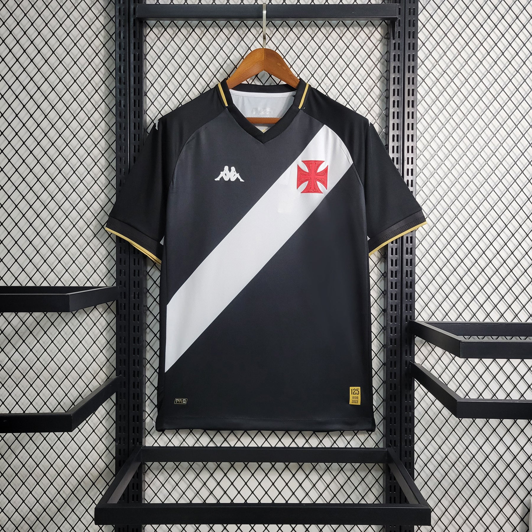 Camisa Vasco Home 23/24 - Kappa Torcedor Masculina - JM sports