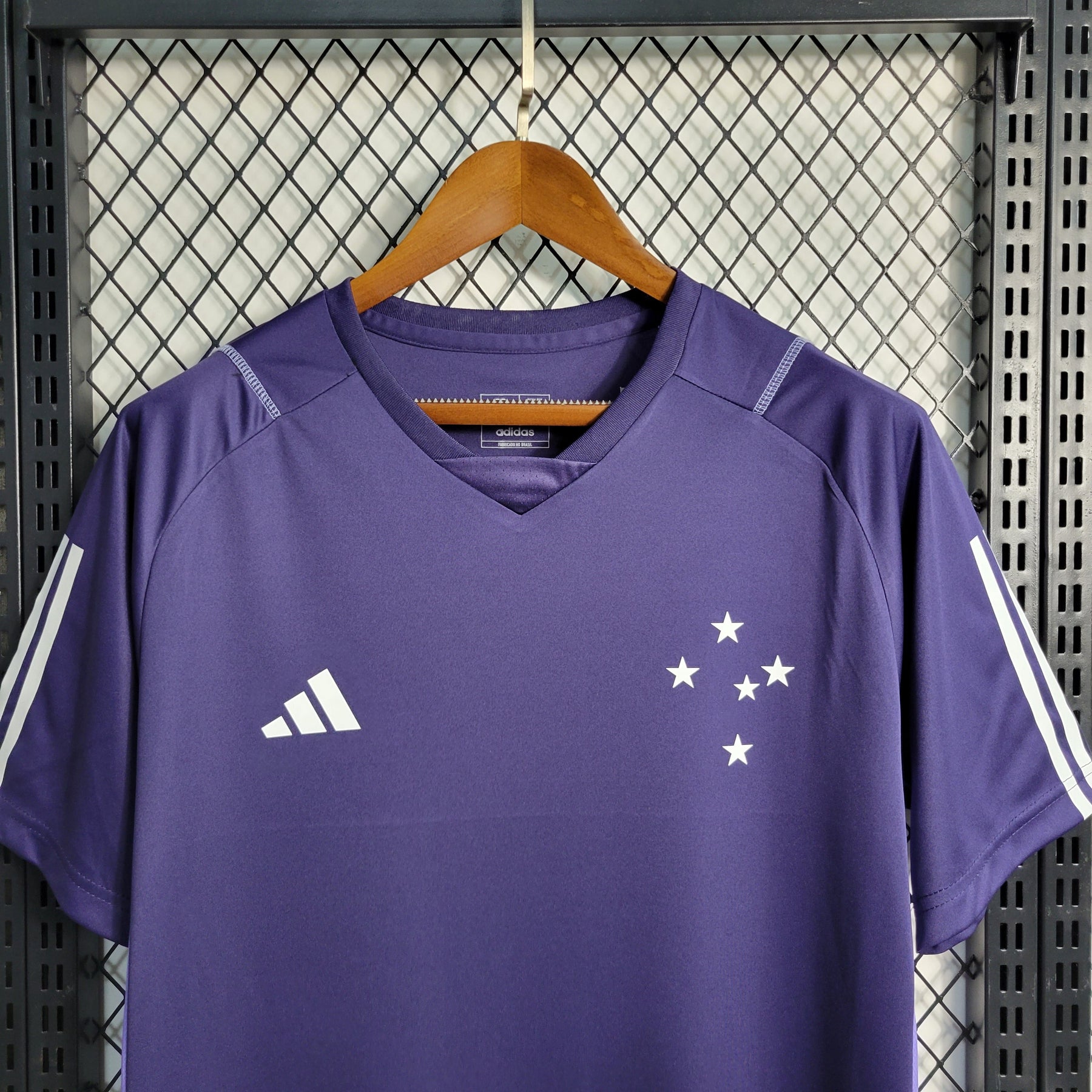 Camisa Cruzeiro Treino 23/24 - Adidas Torcedor Masculina - Roxa - JM sports