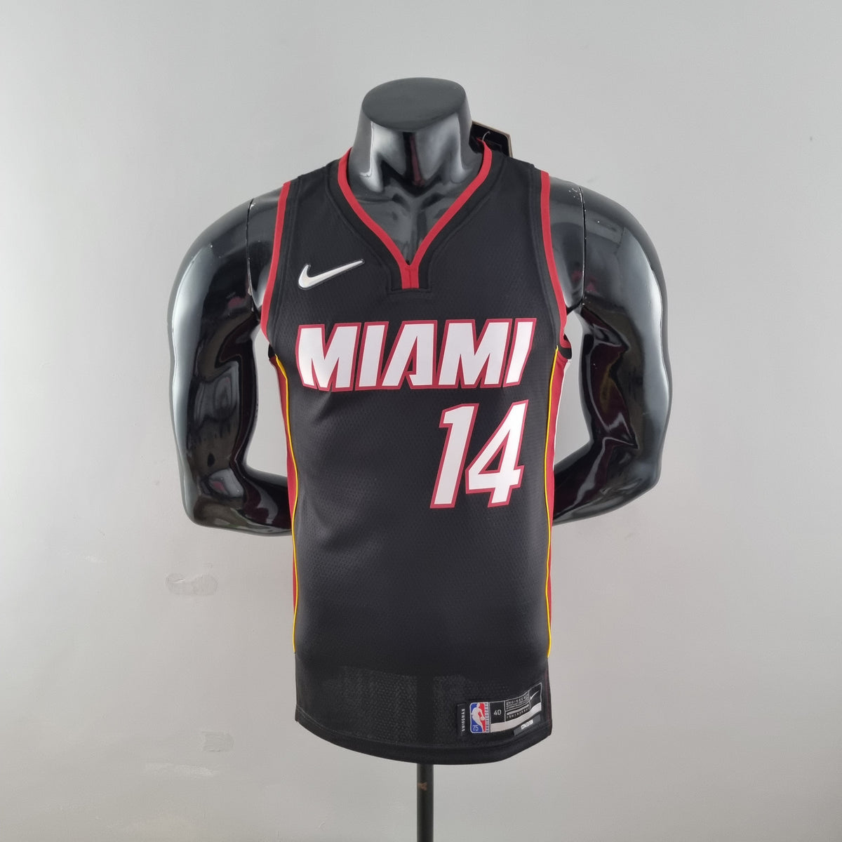 Camisa NBA Miami Heat #14 Herro - 75° Aniversário Black - JM sports
