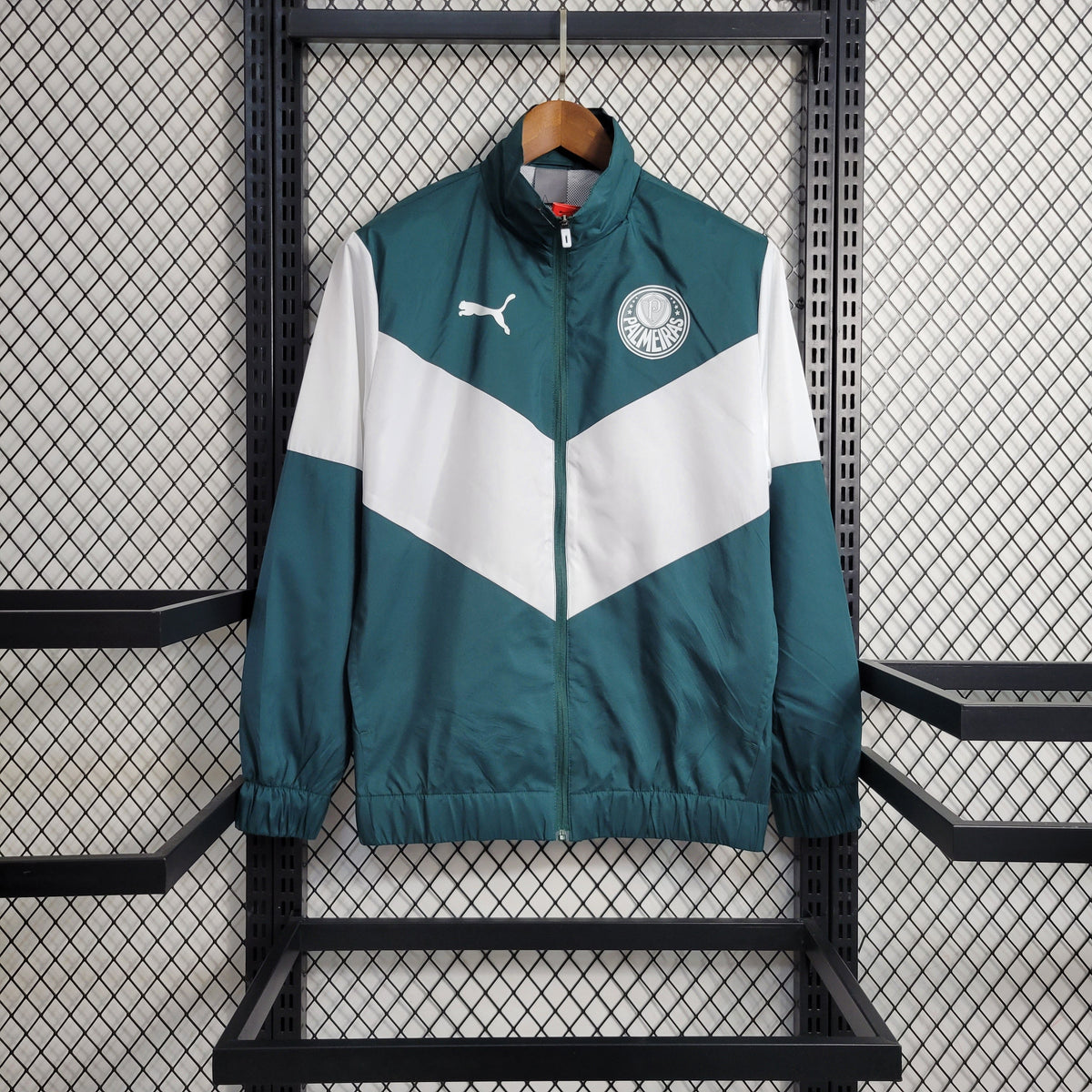 Jaqueta Corta Vento Palmeiras 23/24 - Verde - JM sports