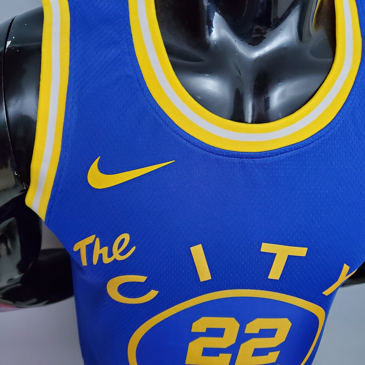 Camisa NBA Golden State Warriors #22 Wiggins - Train Blue - JM sports