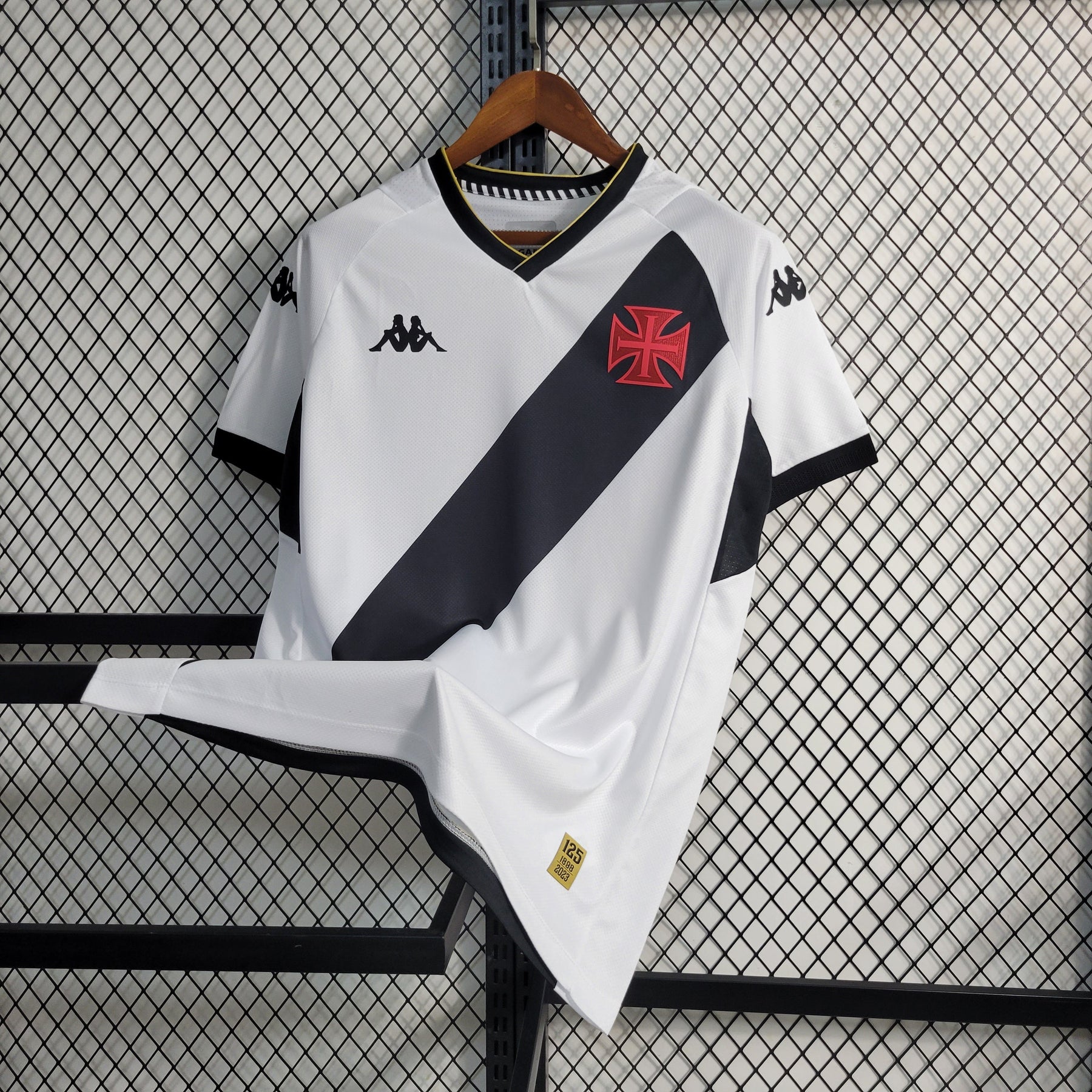 Camisa Vasco Da Gama Home 23/24 - Kappa Torcedor Masculina - JM sports