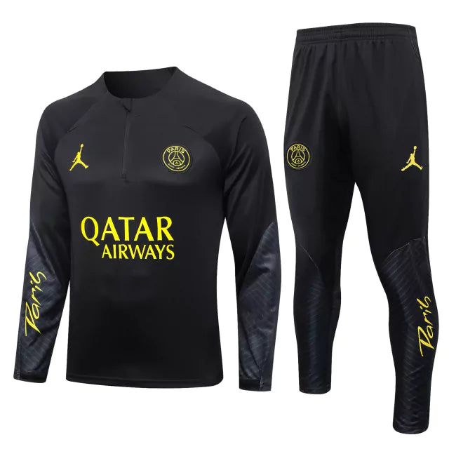 Conjunto de Treino Paris 23/24 Preto - JM sports