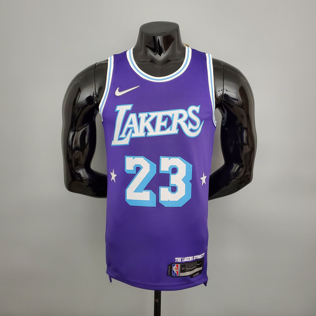 Camisa NBA Lakers #23 James City Edition Purple - 23/24 - JM sports
