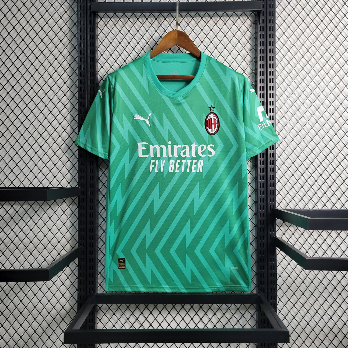 Camisa Milan Goleiro 23/24 Puma Torcedor Masculina - Lançamento - JM sports