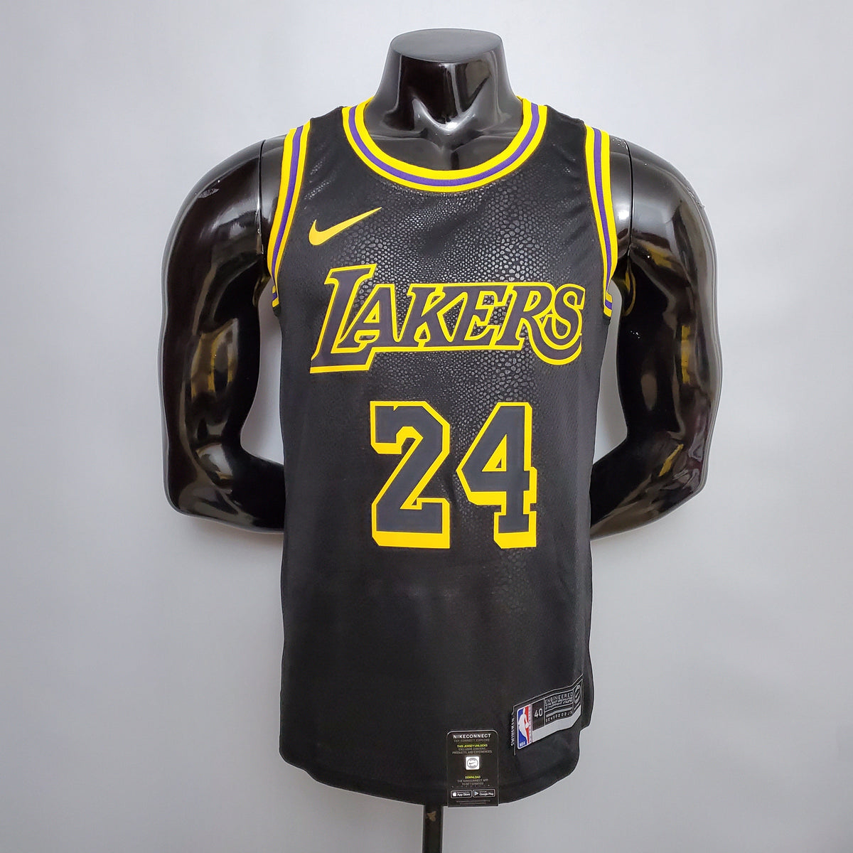Camisa NBA Lakers #24 Bryant NBA Finals Black - 23/24 - JM sports