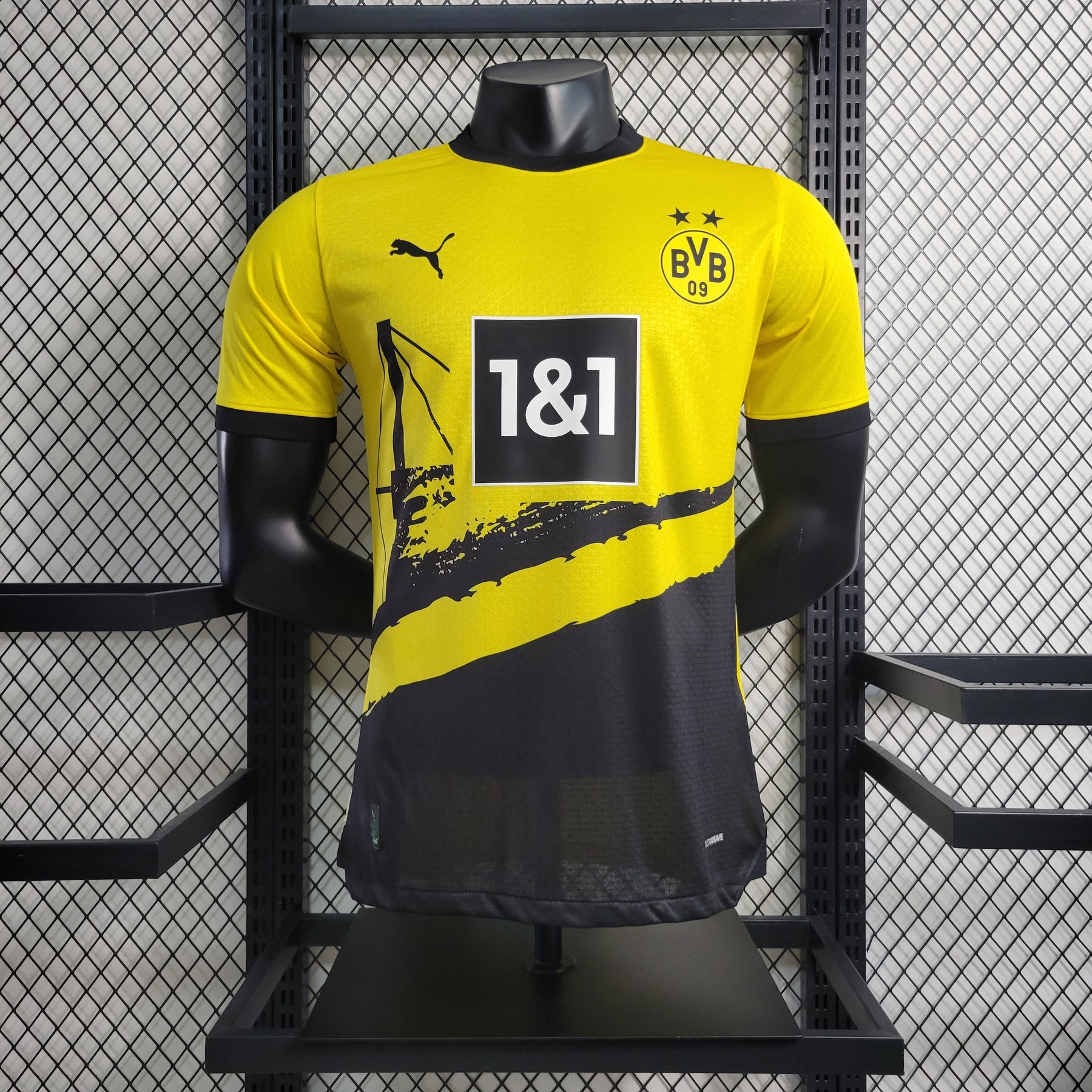 Camisa Borussia Dortmund Home 23/24 - Puma Jogador Masculina - JM sports