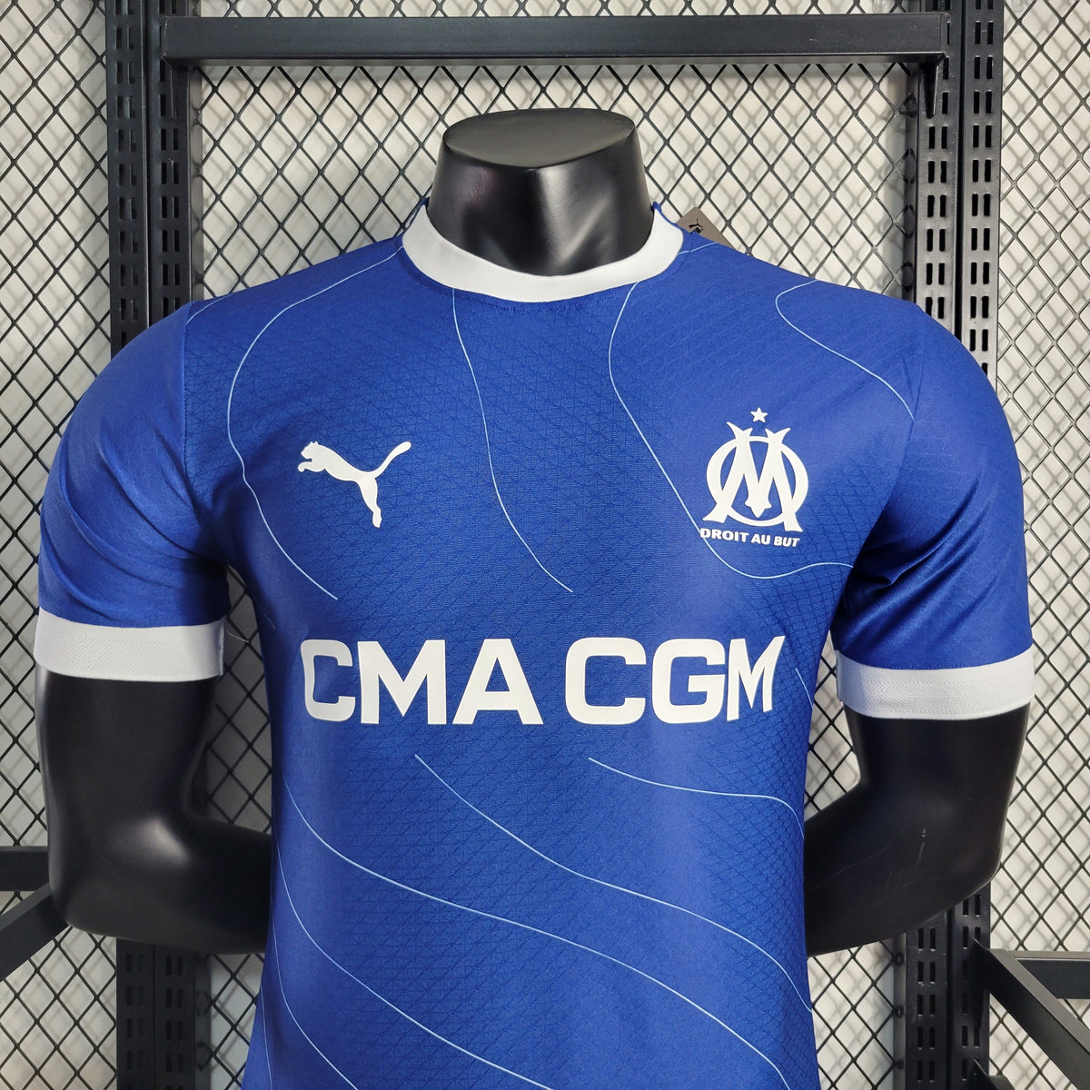 Camisa Olympique Marseille 23/24 - Puma Jogador Masculina - JM sports