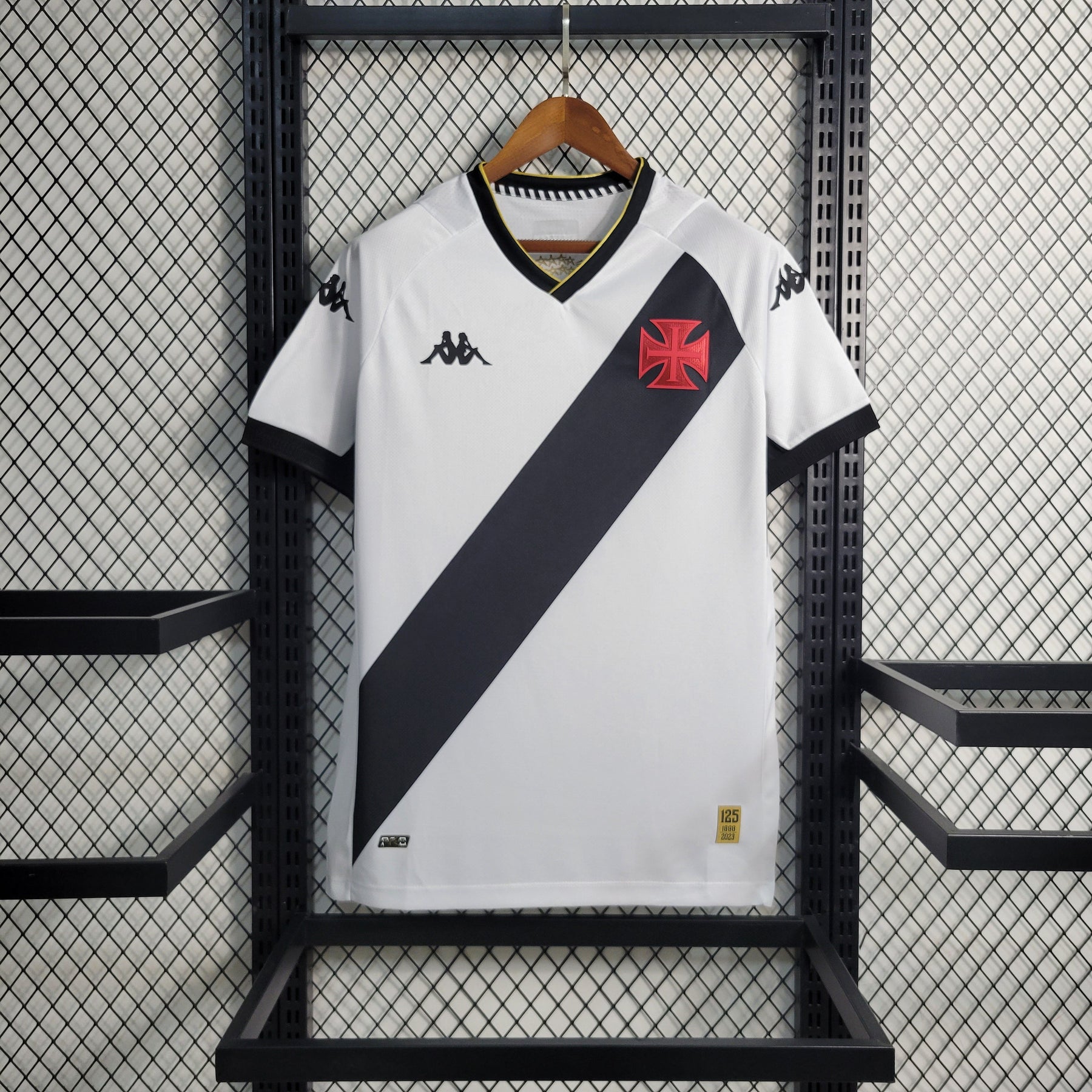 Camisa Vasco Da Gama Home 23/24 - Kappa Torcedor Masculina - JM sports