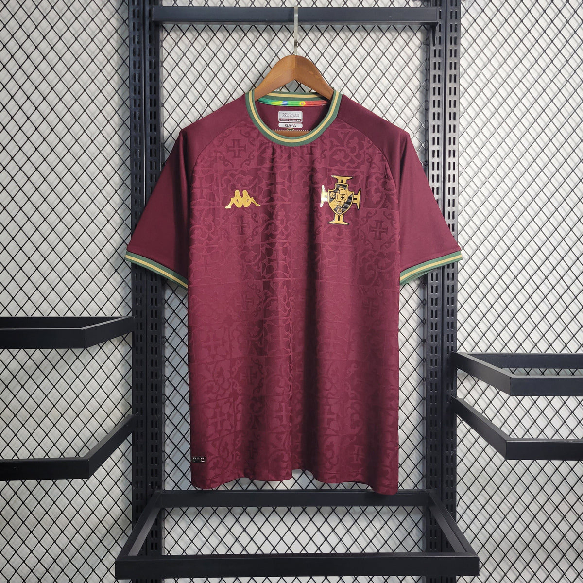 Camisa Vasco Especial 22/23 - Kappa Torcedor Masculina - Vinho - JM sports