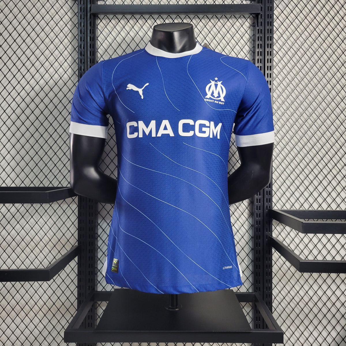Camisa Olympique Marseille 23/24 - Puma Jogador Masculina - JM sports