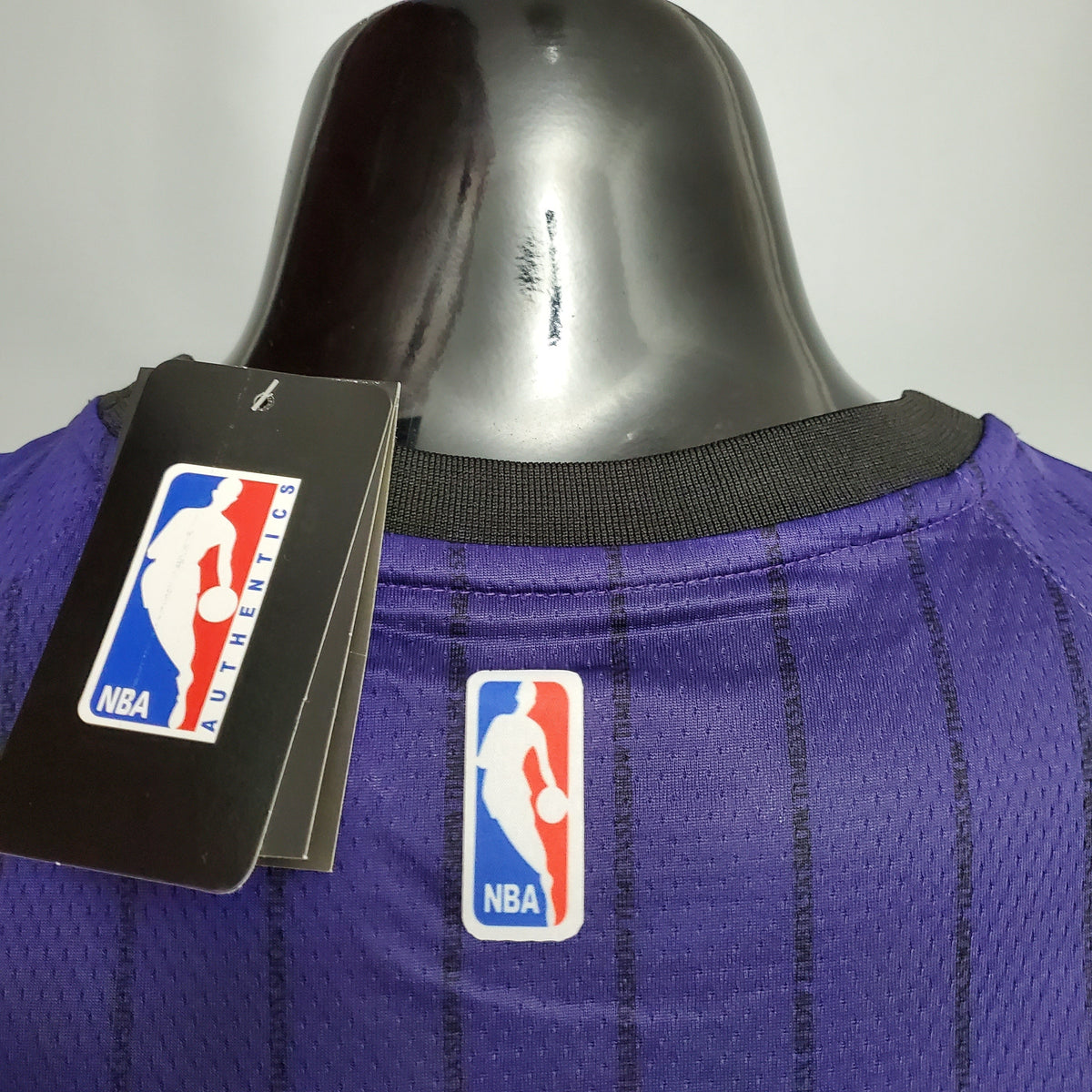Camisa NBA Lakers #0 Young Purple Stripe - 23/24 - JM sports