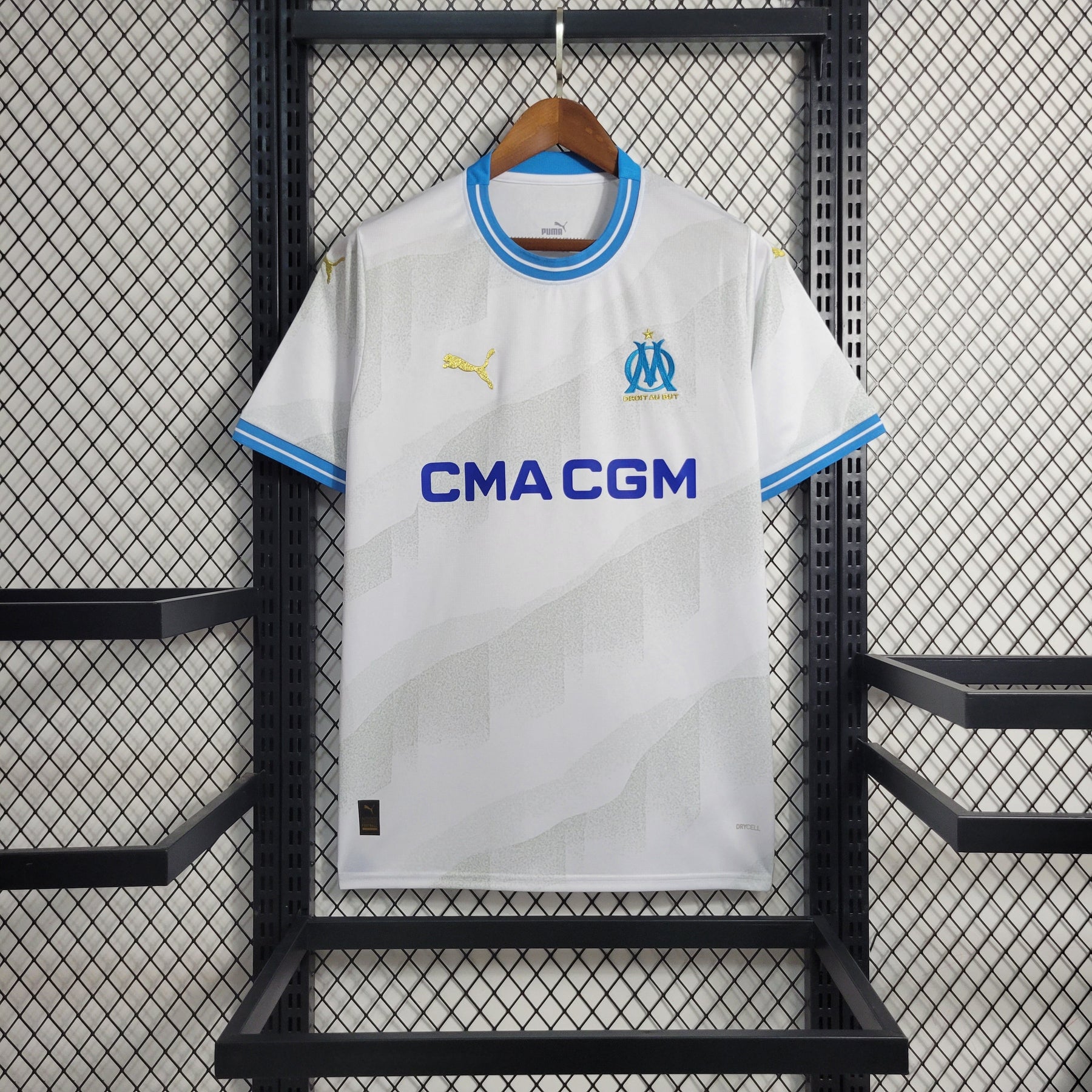 Camisa Olympique de Marseille Home 23/24 - Puma Torcedor Masculina - JM sports
